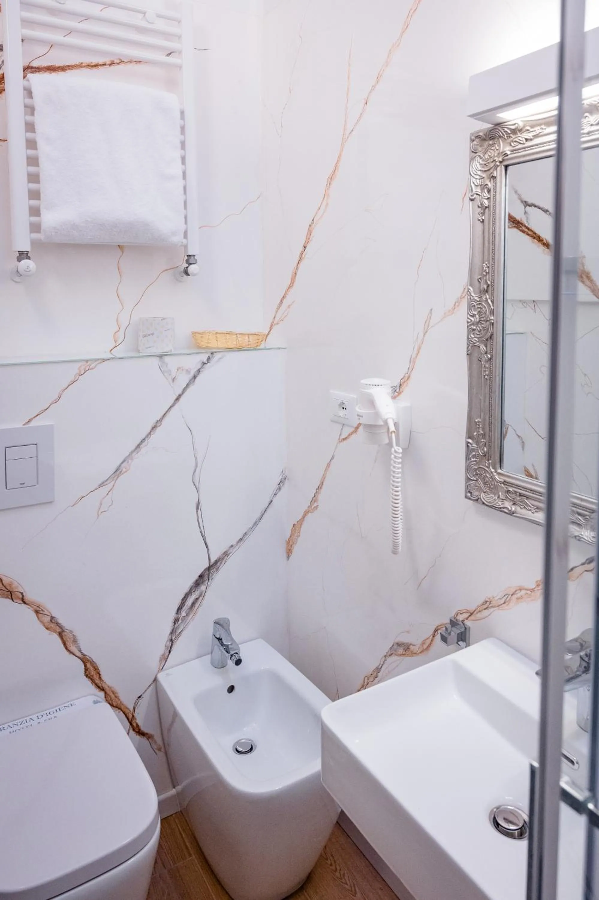 Bathroom in Hotel Centrale