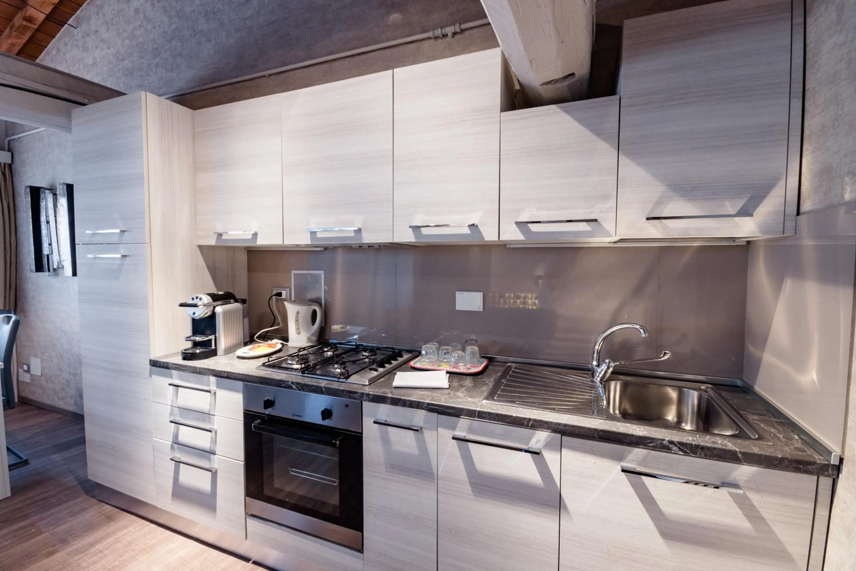 kitchen in Hotel Centrale