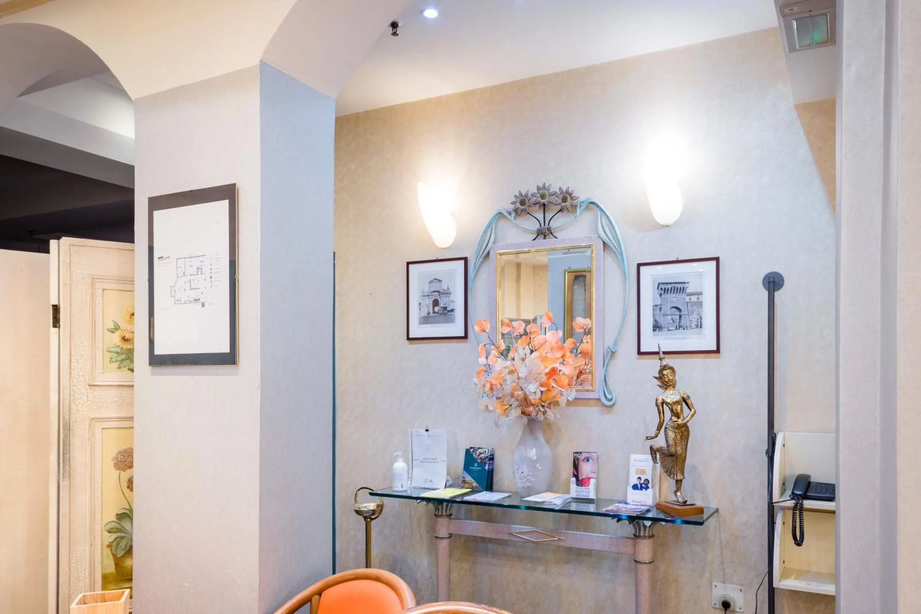 Lobby or reception in Hotel Centrale