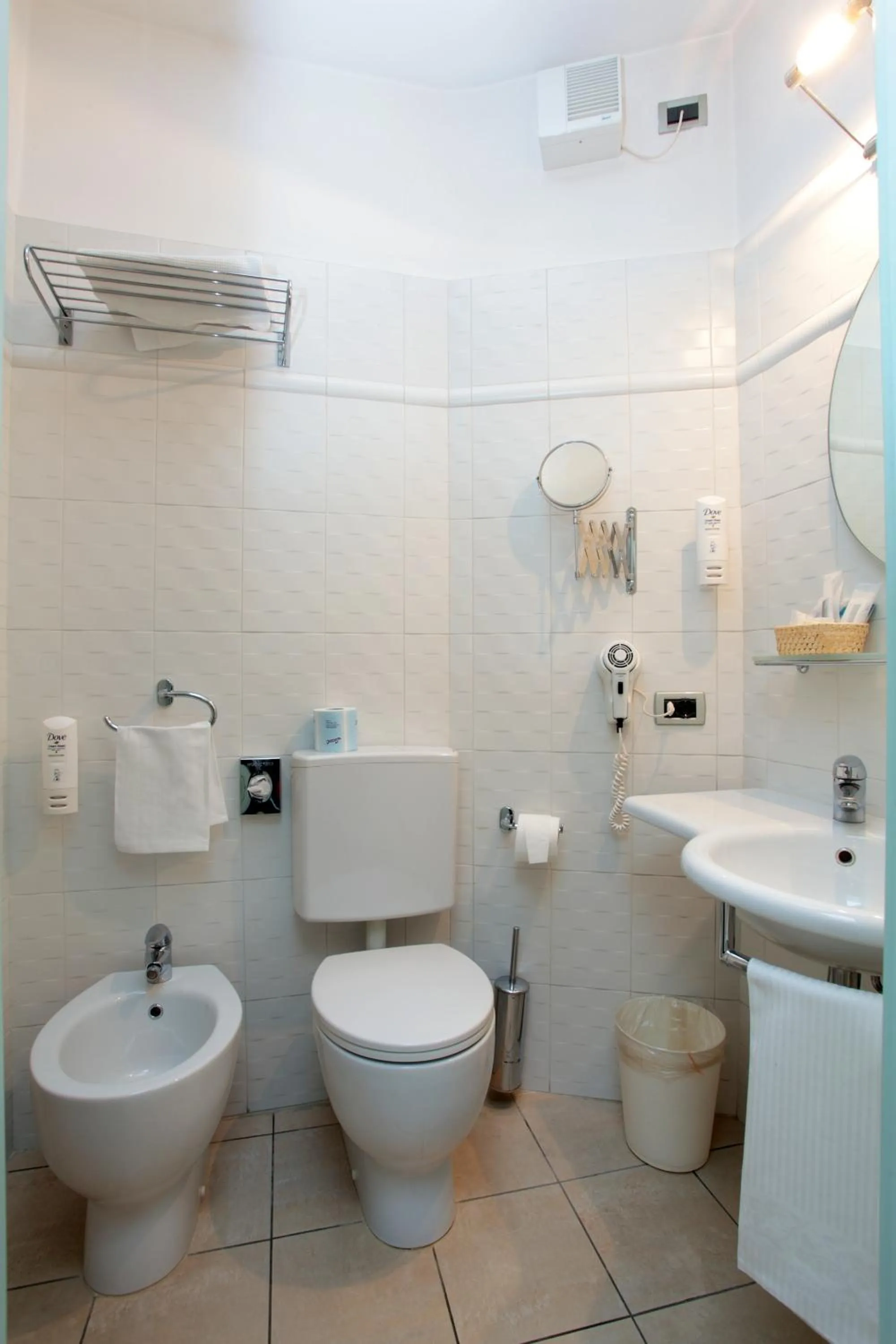 Bathroom in Hotel Centrale