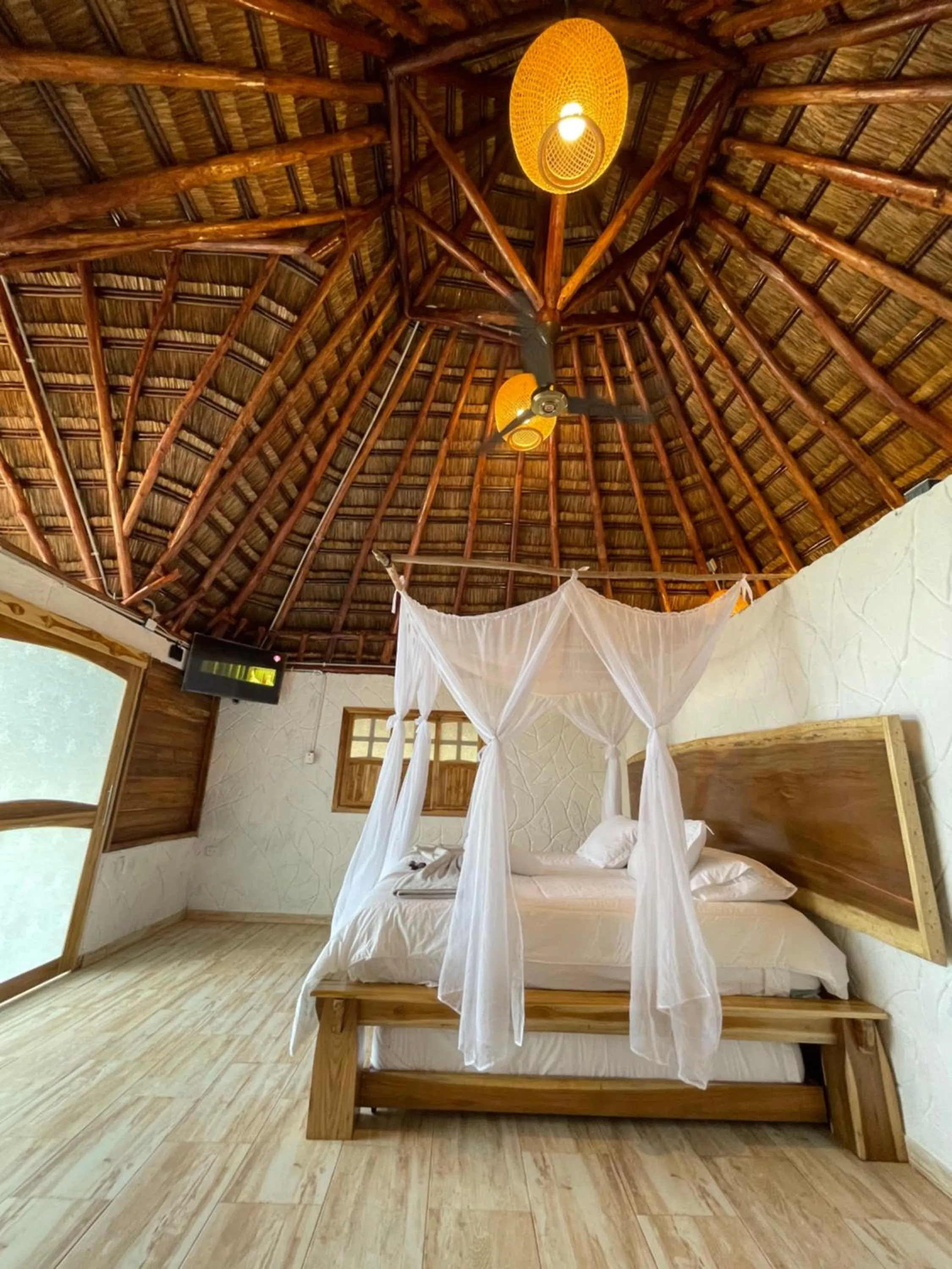 Bed in Hotel MadreSierra Parque Tayrona