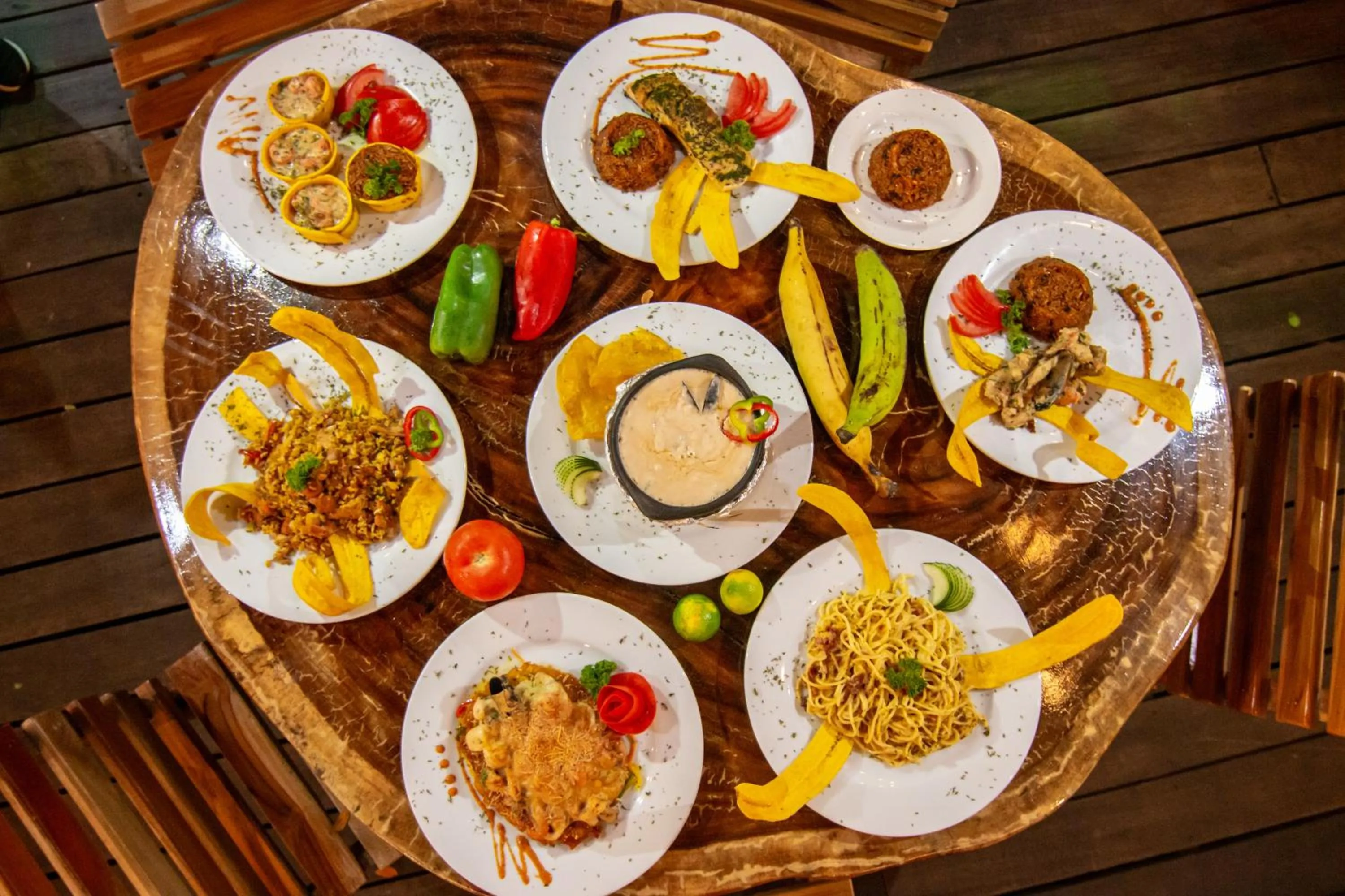 Food and drinks in Hotel MadreSierra Parque Tayrona