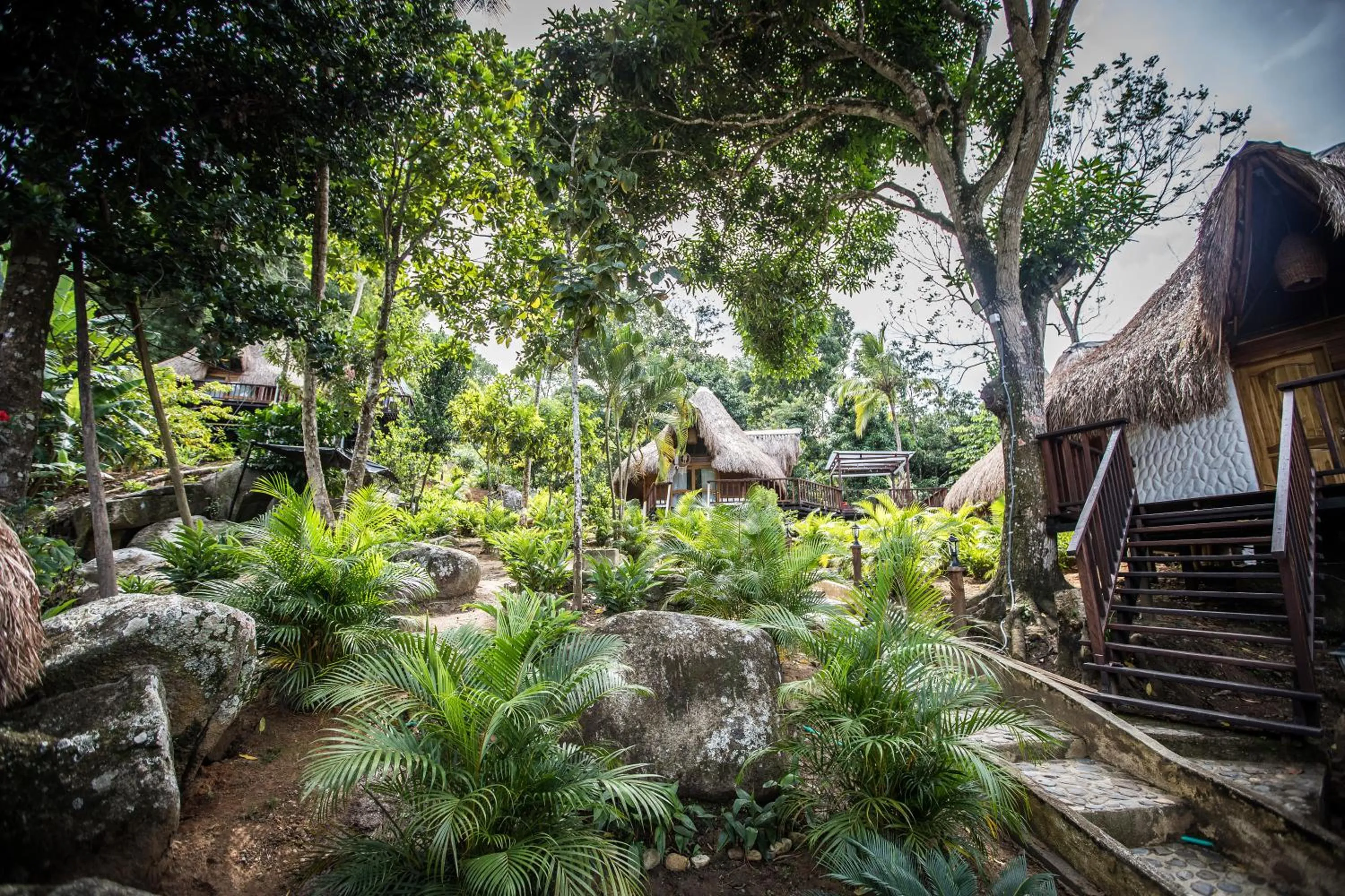 Garden in Hotel MadreSierra Parque Tayrona