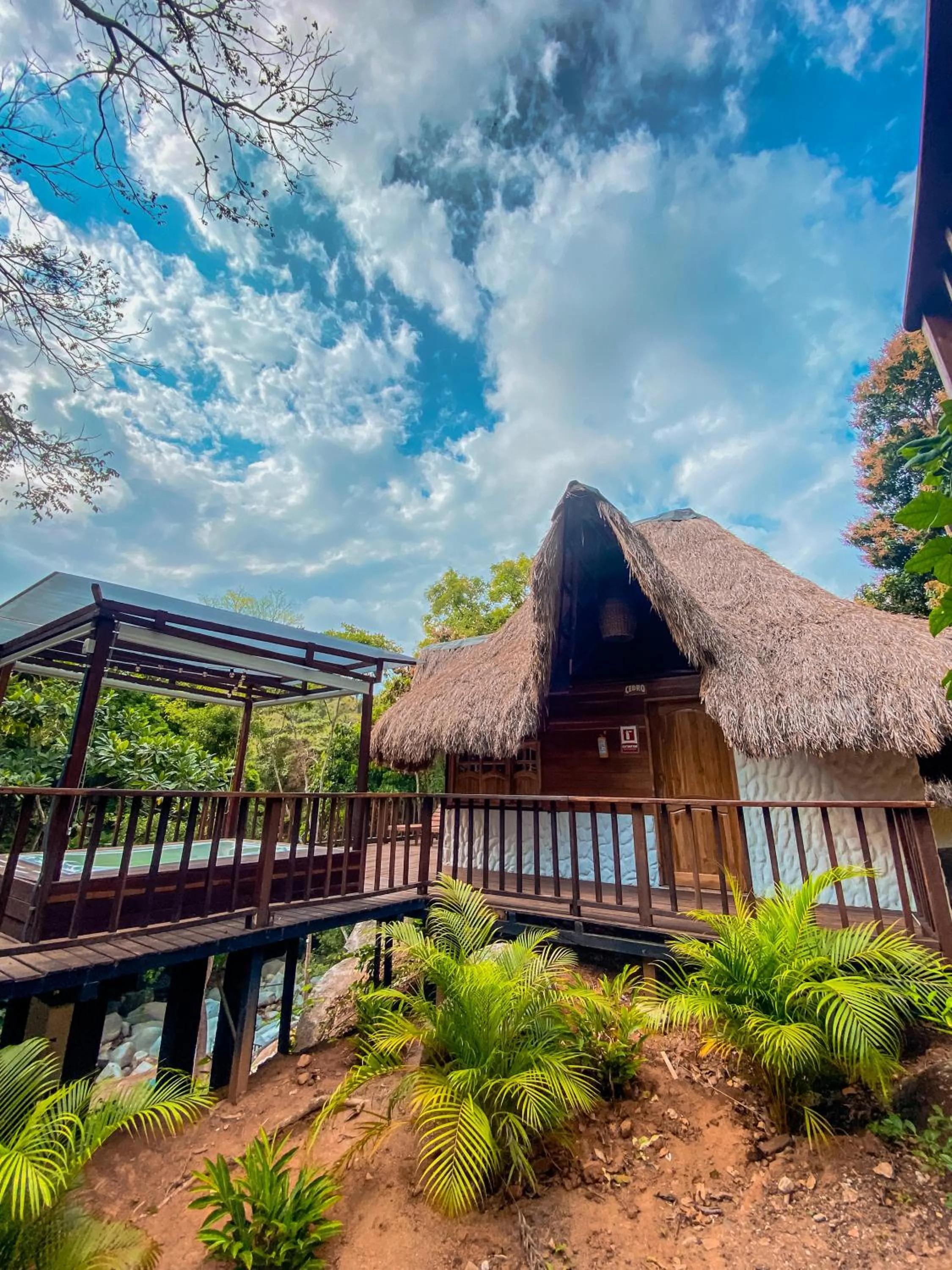 Property building in Hotel MadreSierra Parque Tayrona