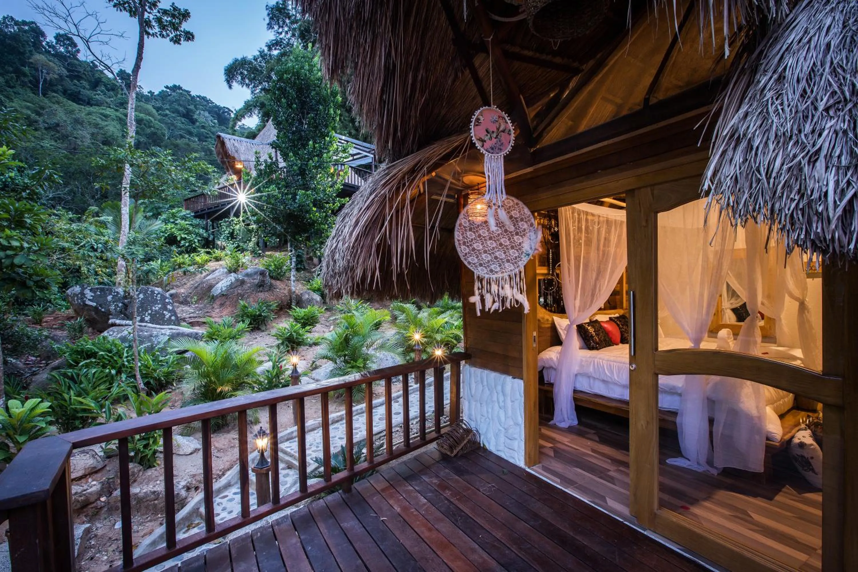 Balcony/Terrace in Hotel MadreSierra Parque Tayrona