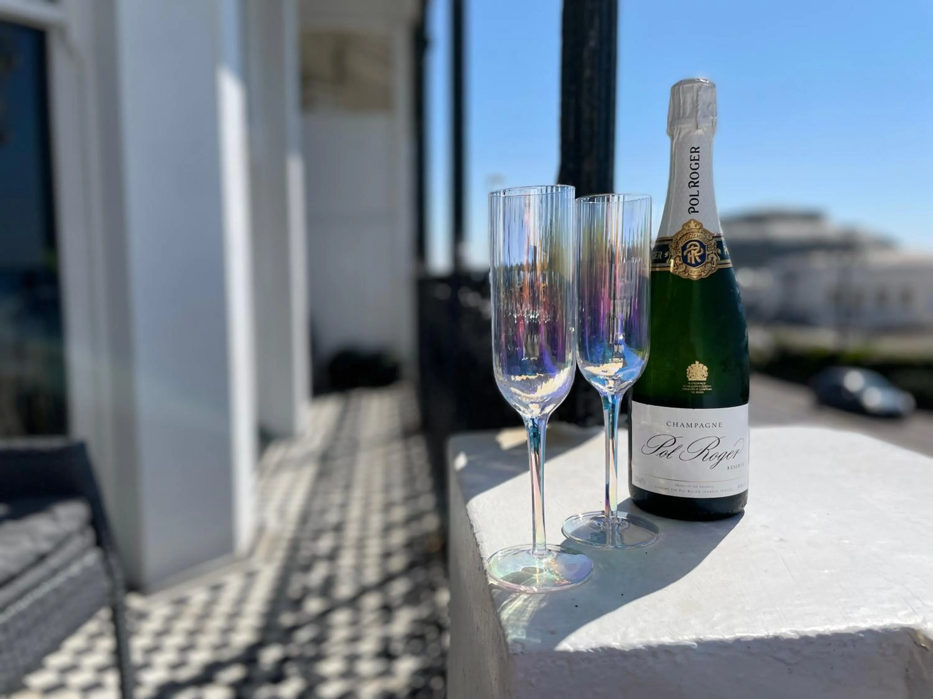 Balcony/Terrace in The Regency Studio - Stunning Seaview