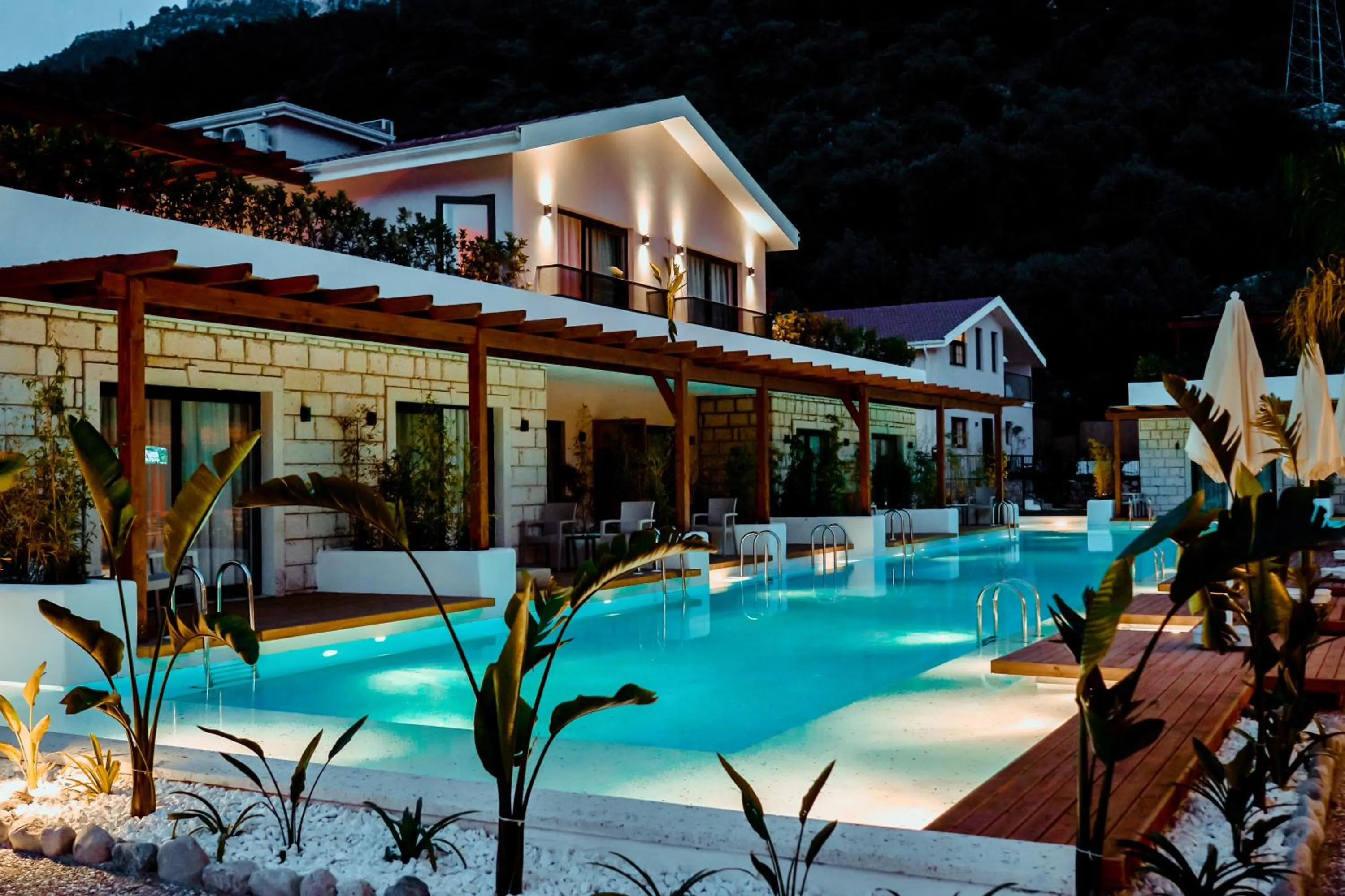 Pool view in The Pearl Ölüdeniz