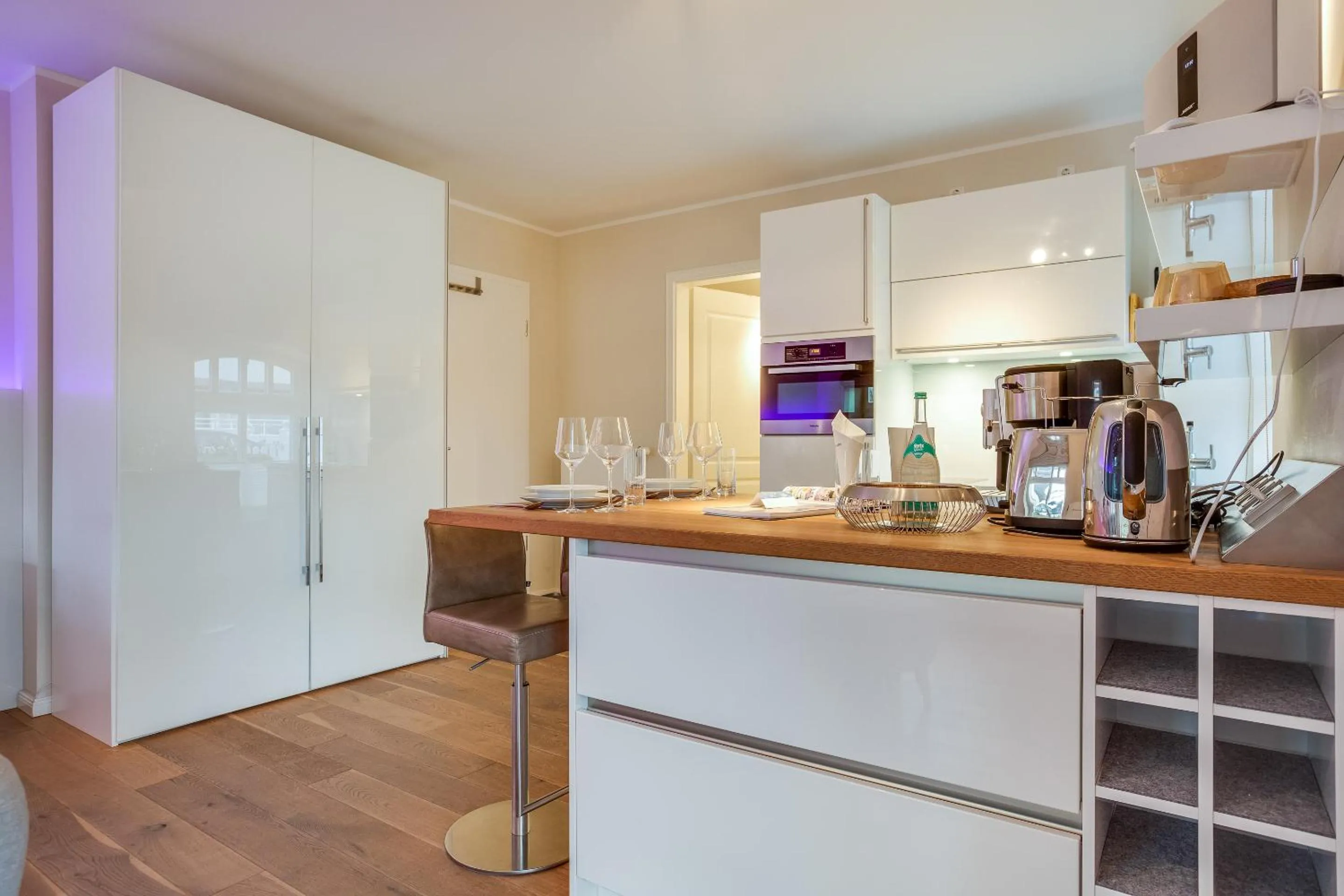 Kitchen or kitchenette in Inselsuite