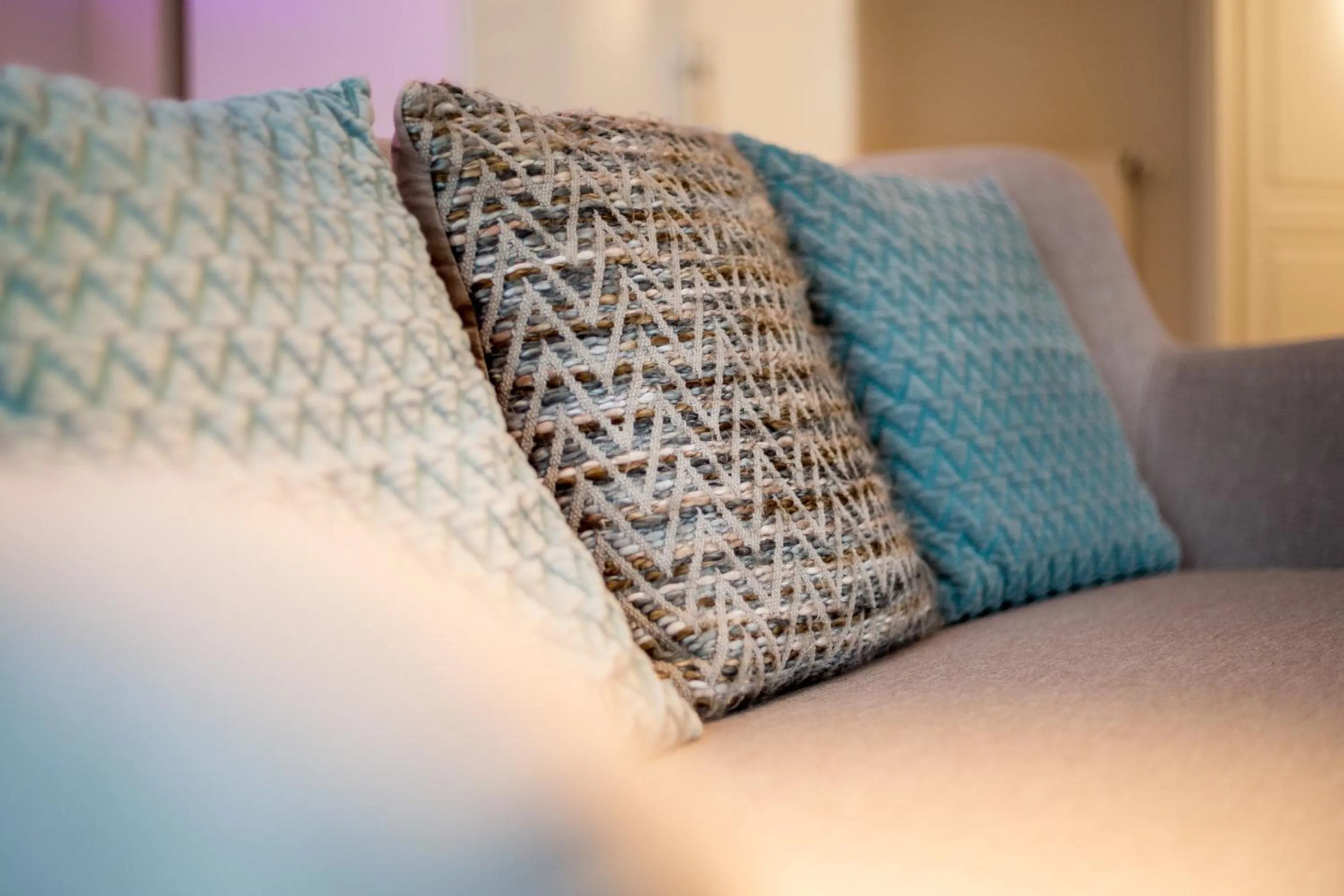 Decorative detail, Bed in Inselsuite