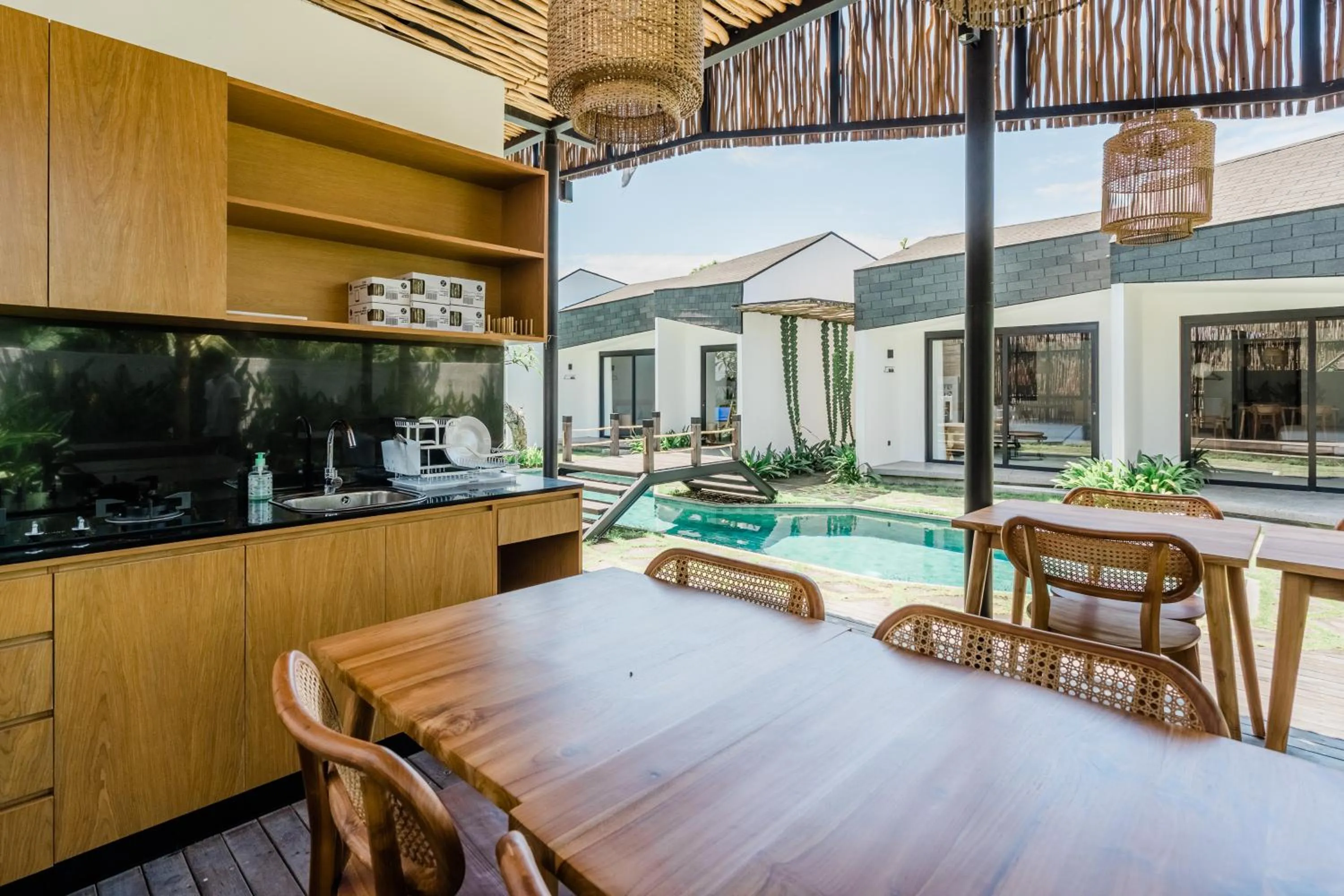 Dining area in The Wave