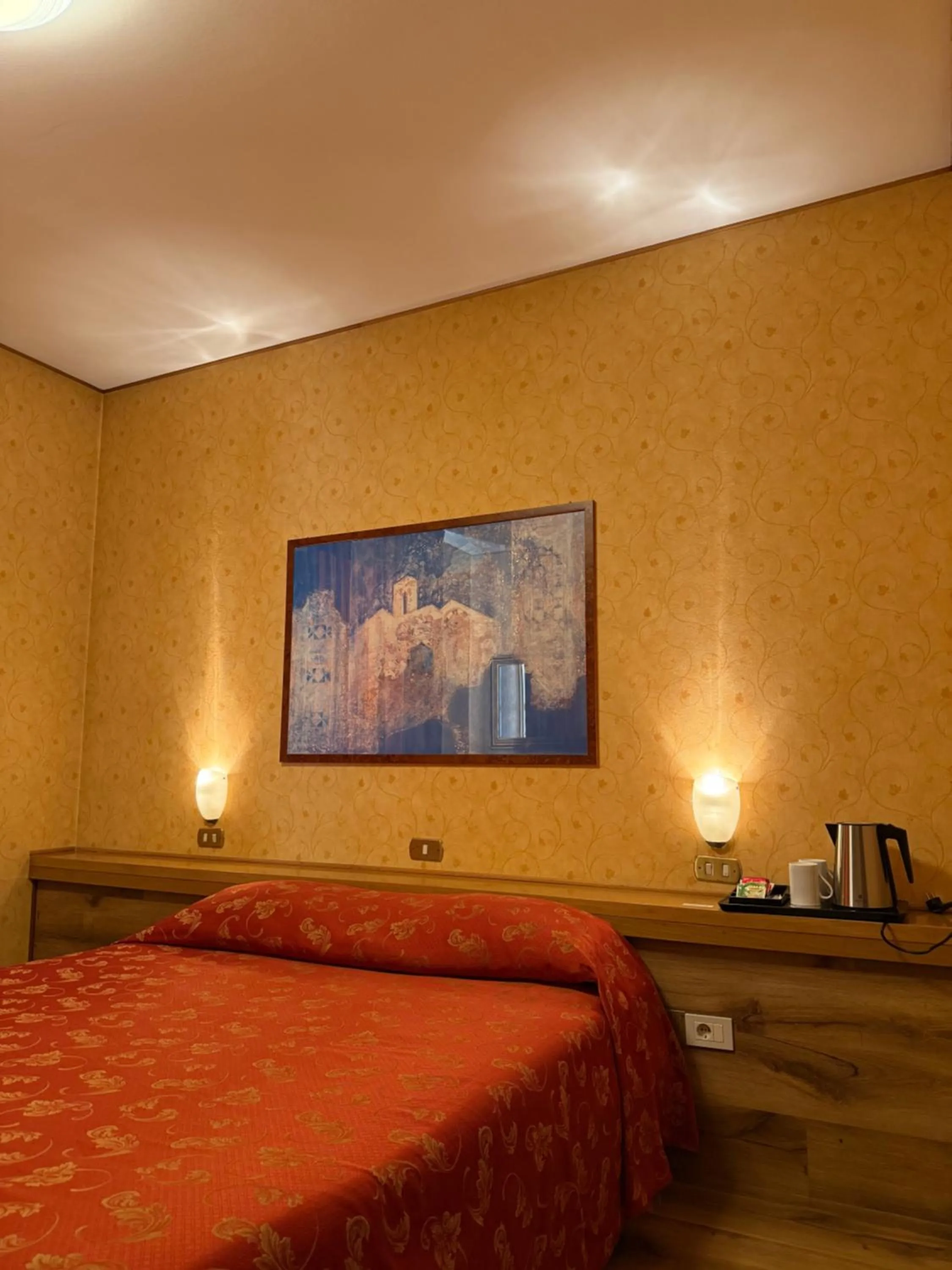 Bed in Hotel Al Sole