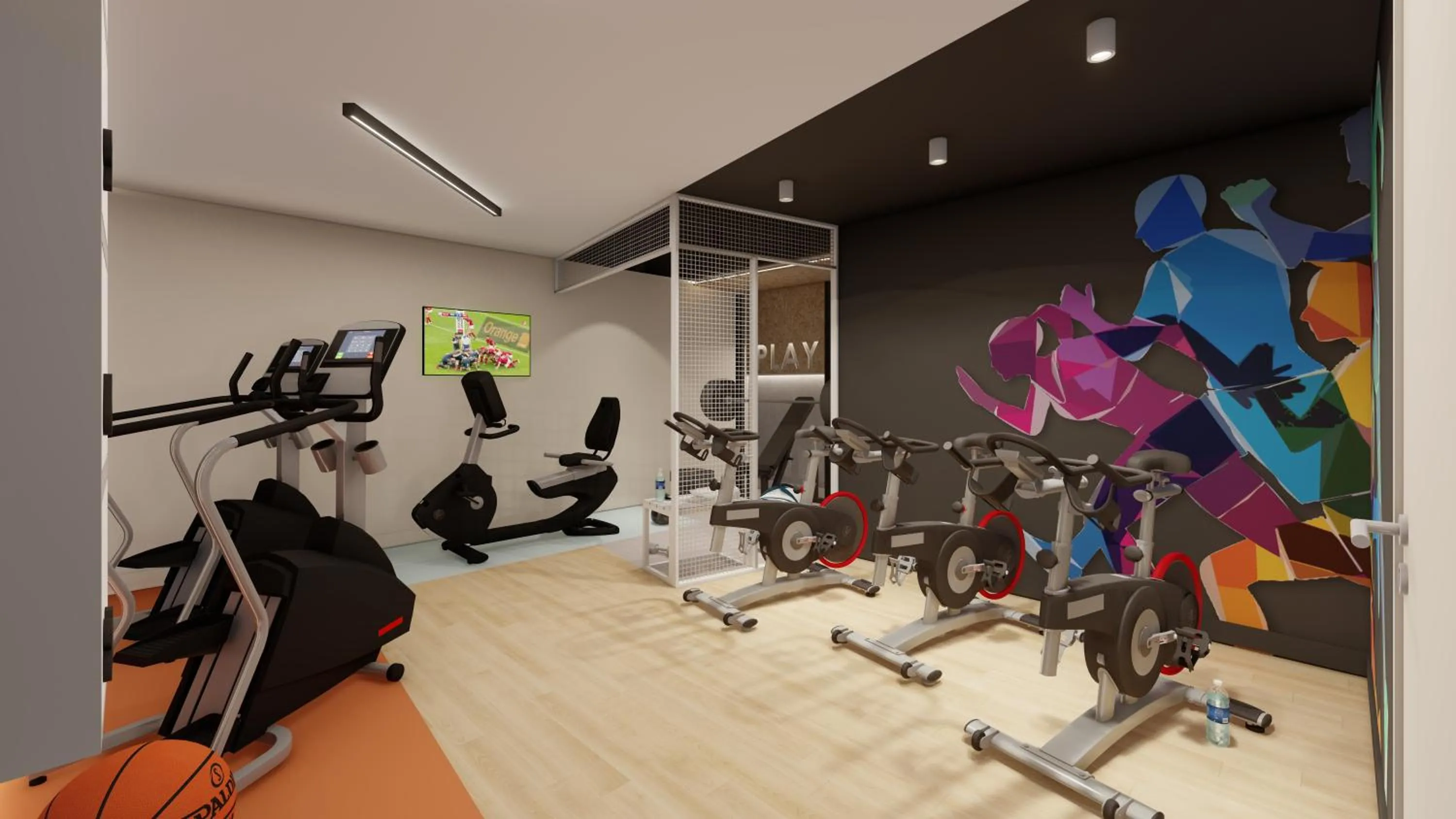 Fitness centre/facilities in Sweetly Isatis Mérignac