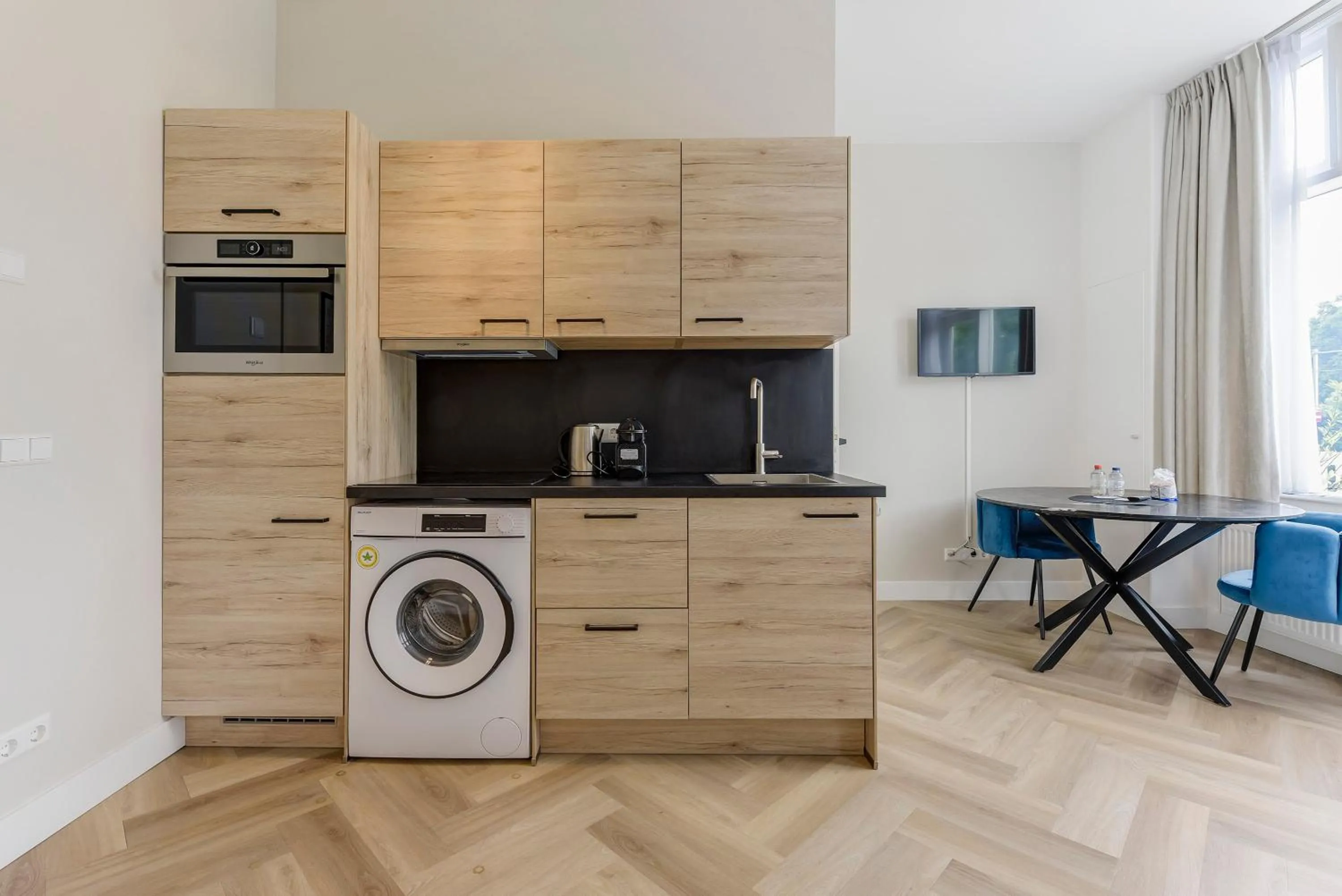 kitchen in Novallure Short Stay Apartments