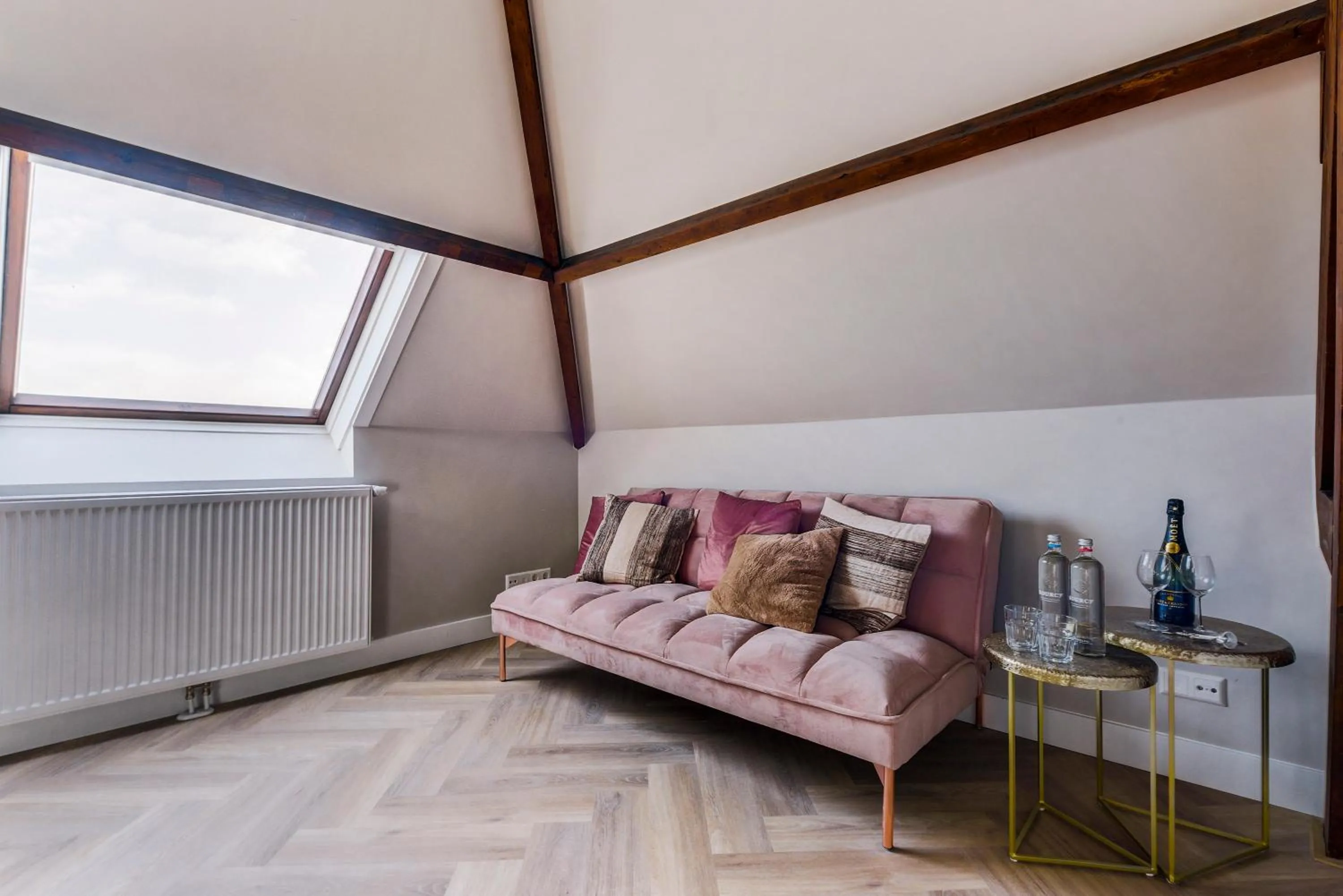 Seating area in Novallure Short Stay Apartments