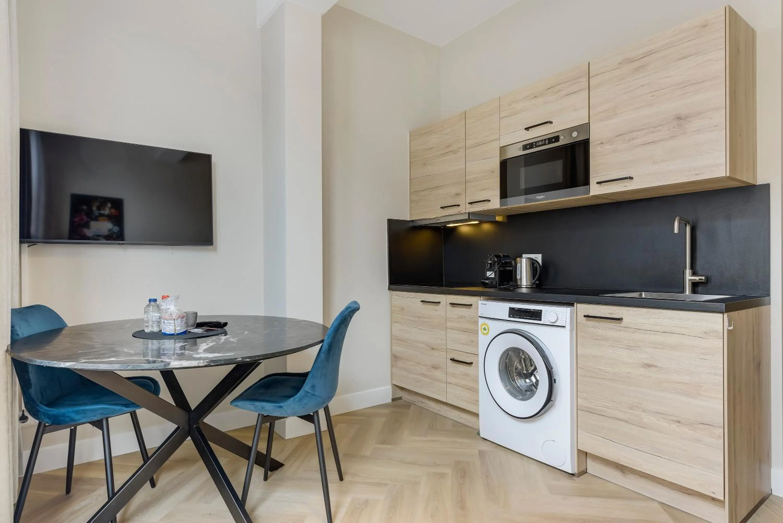 Dining area in Novallure Short Stay Apartments