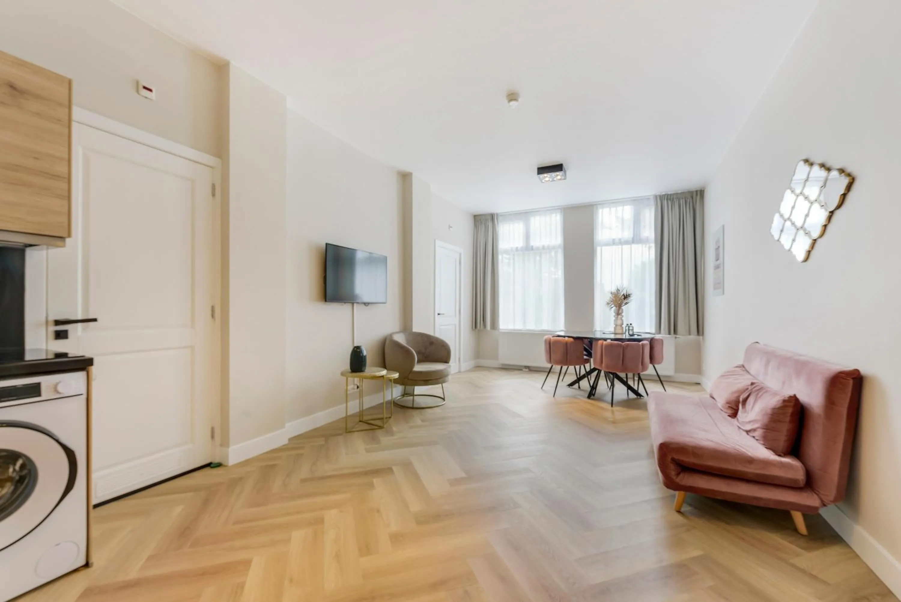 Living room in Novallure Short Stay Apartments