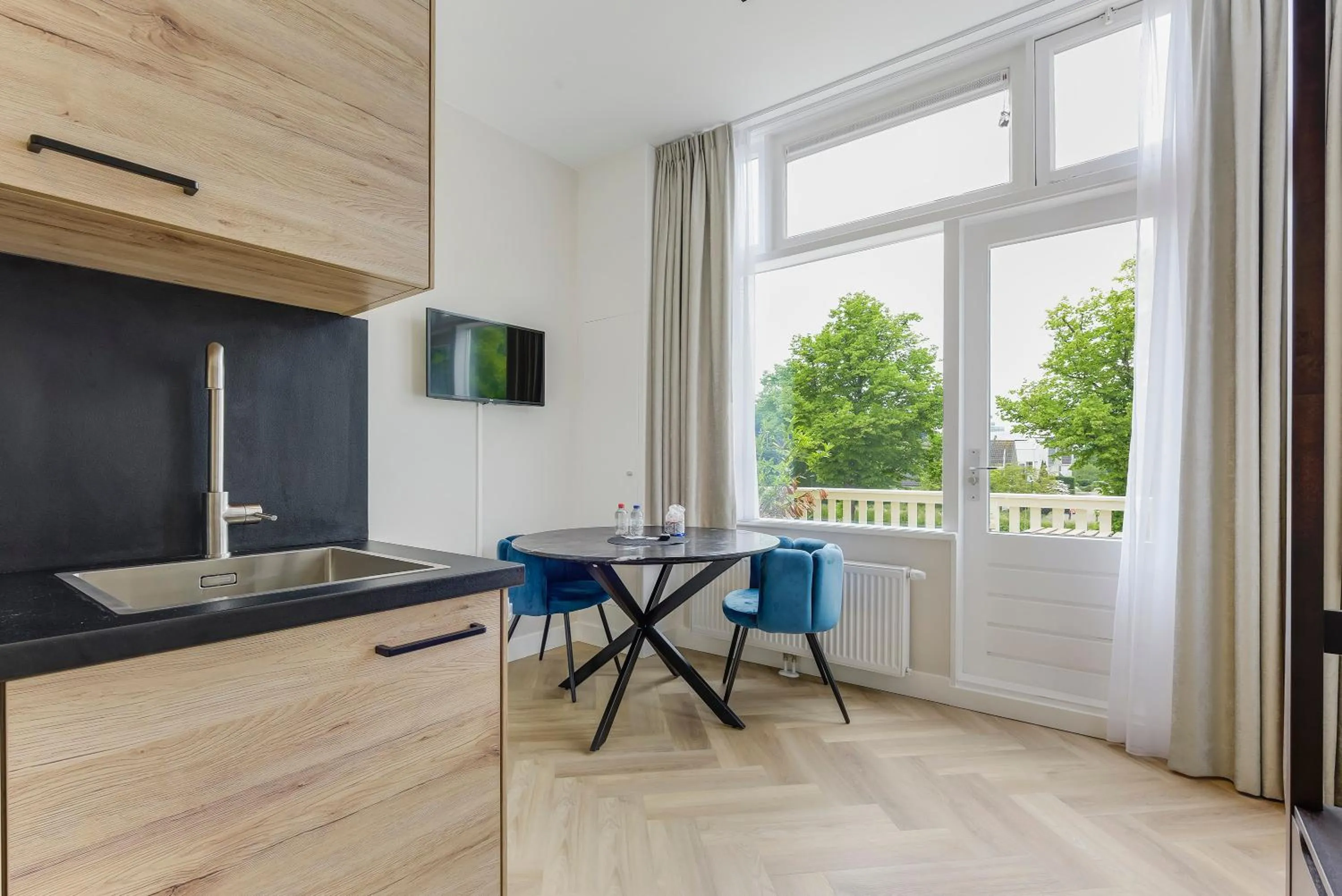 Dining area in Novallure Short Stay Apartments