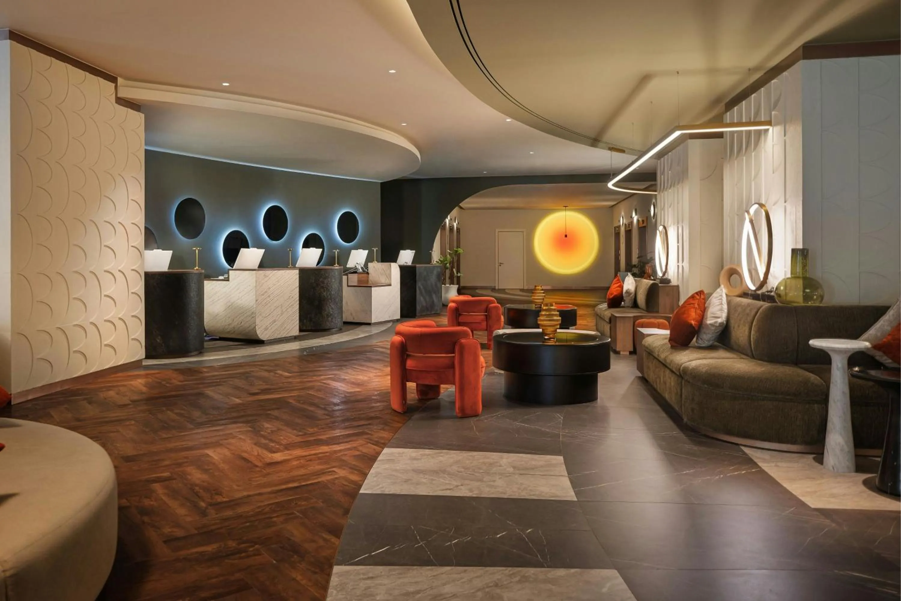 Lobby or reception in Cardo Roma, Autograph Collection
