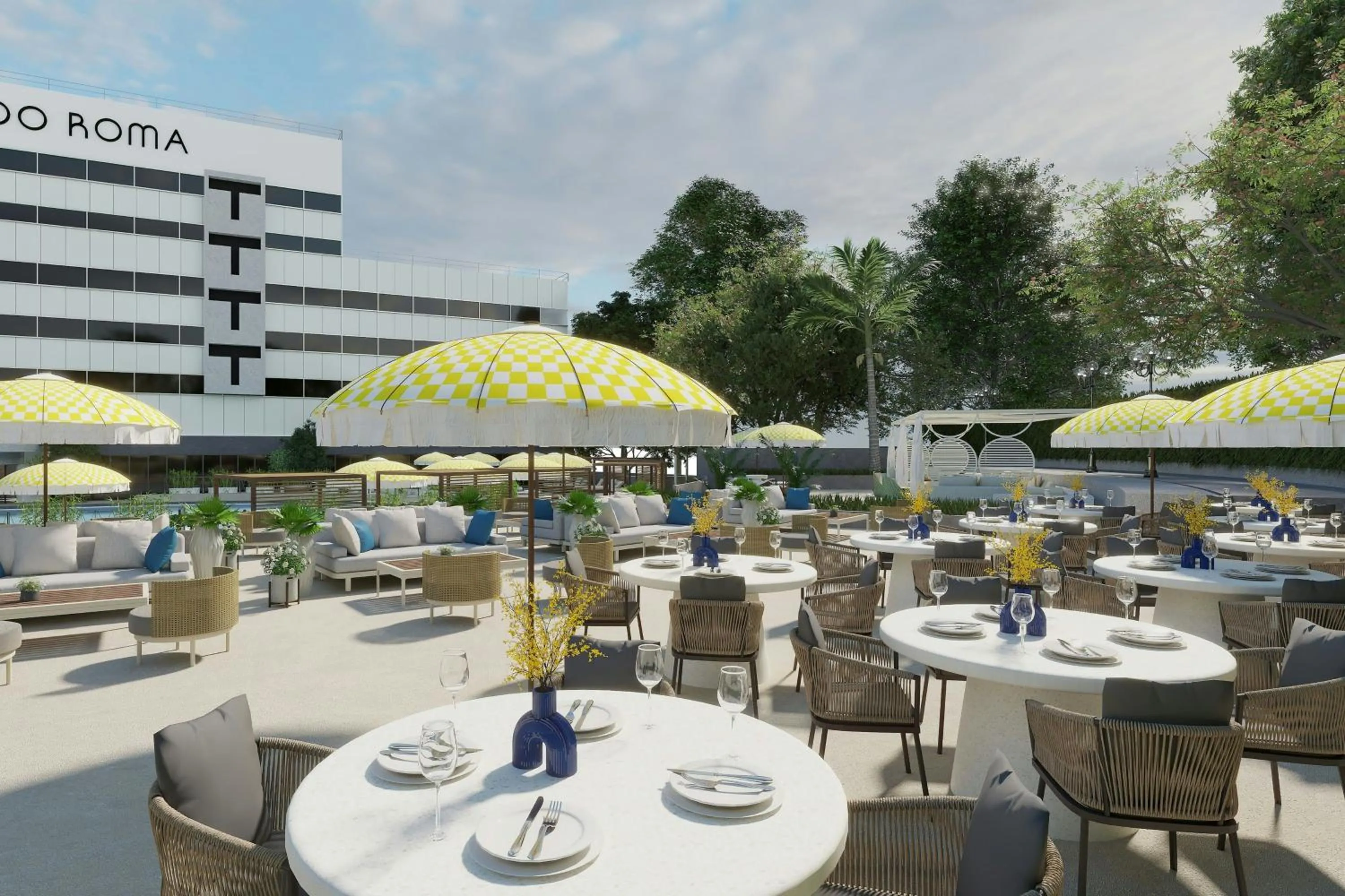 Swimming pool in Cardo Roma, Autograph Collection