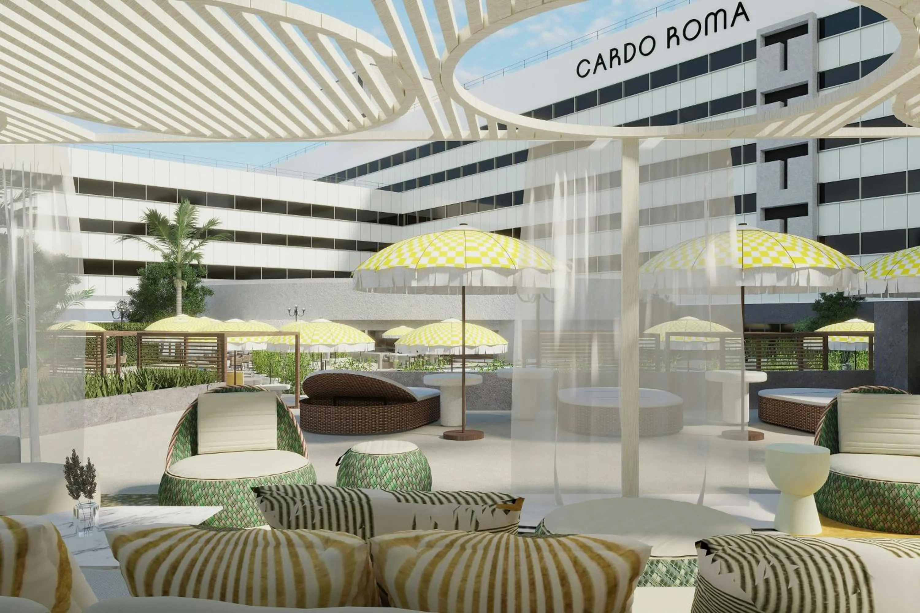 Swimming pool in Cardo Roma, Autograph Collection