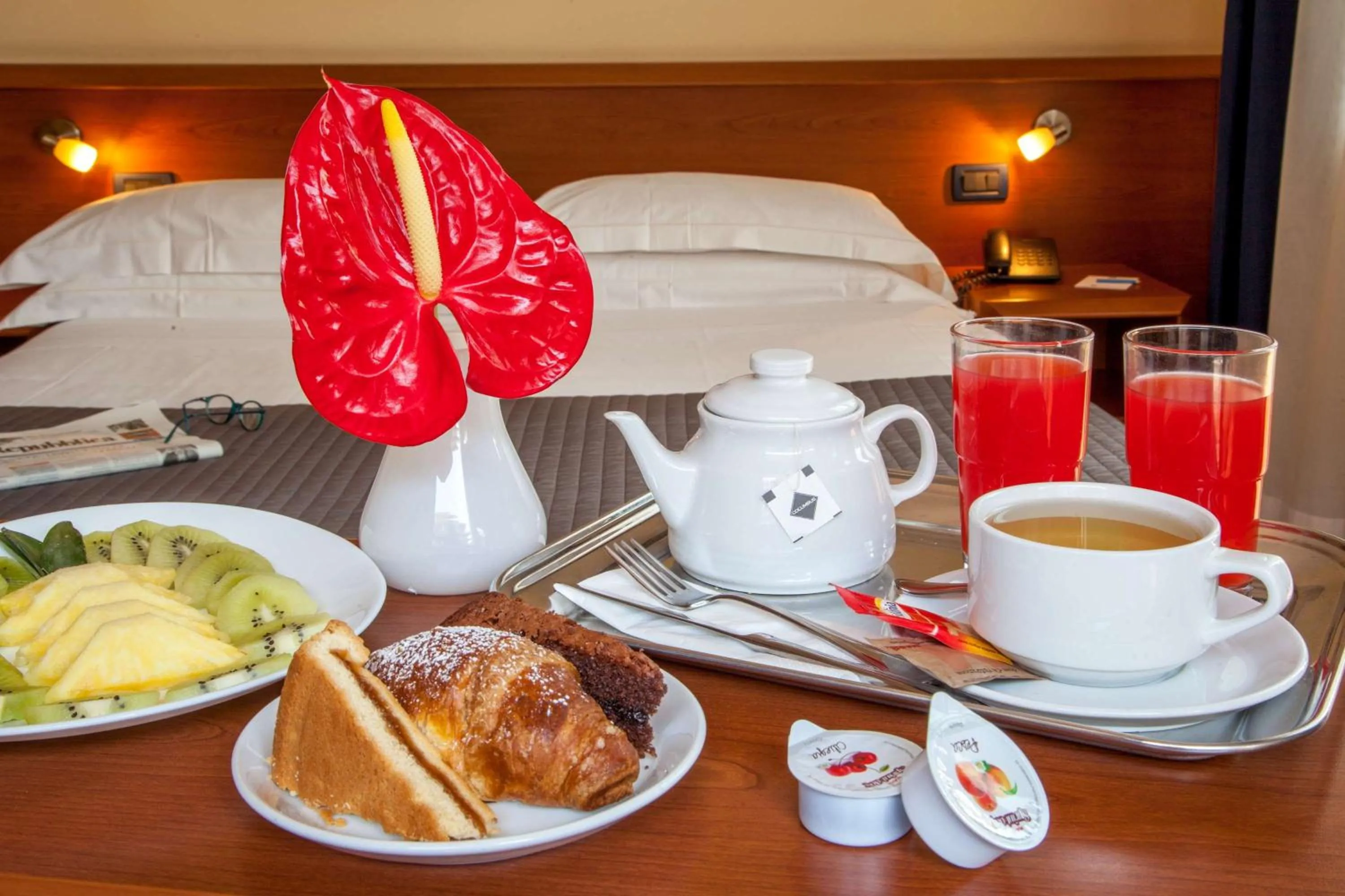 Photo of the whole room in Best Western Blu Hotel Roma