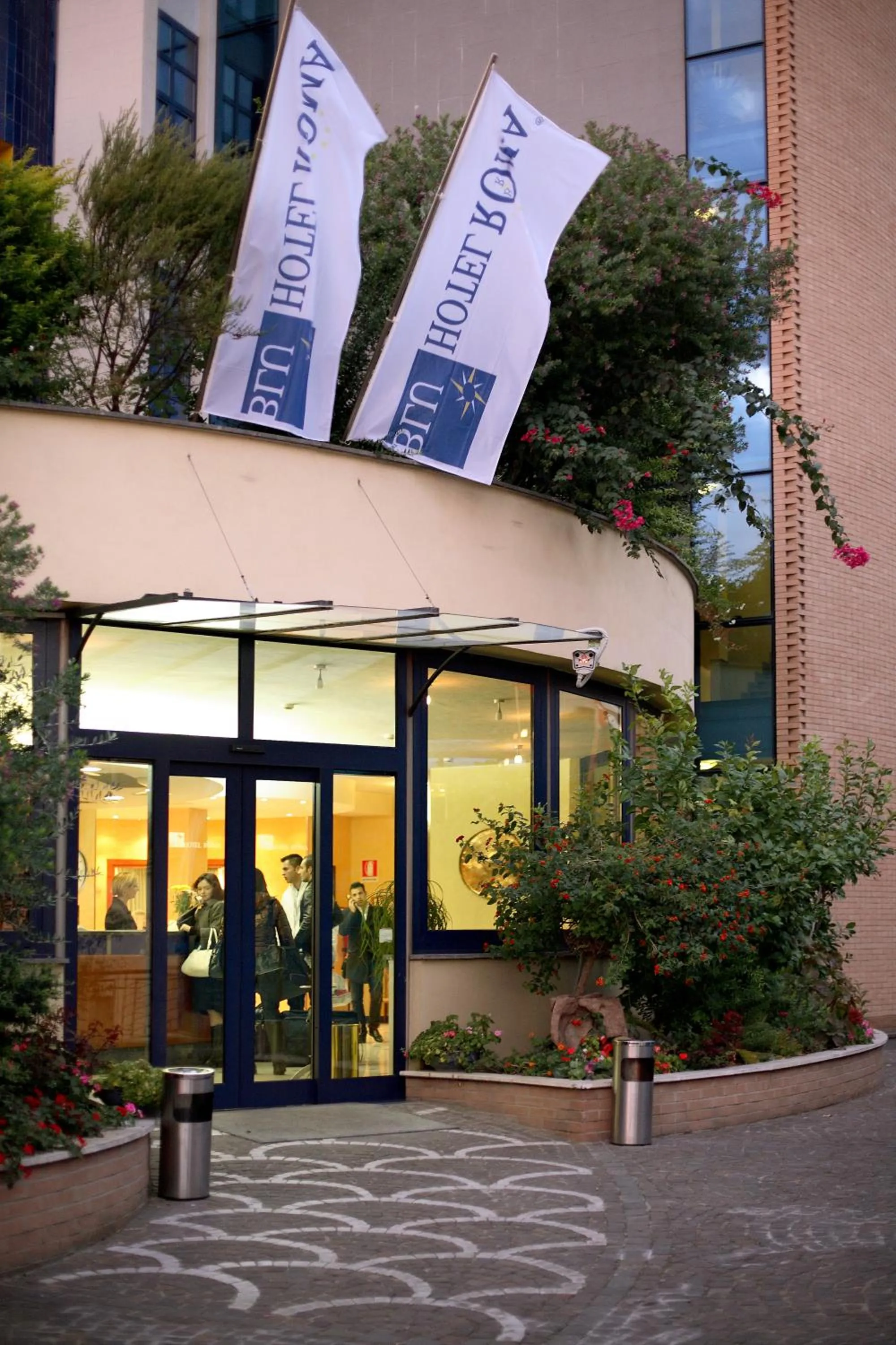 Facade/entrance in Best Western Blu Hotel Roma