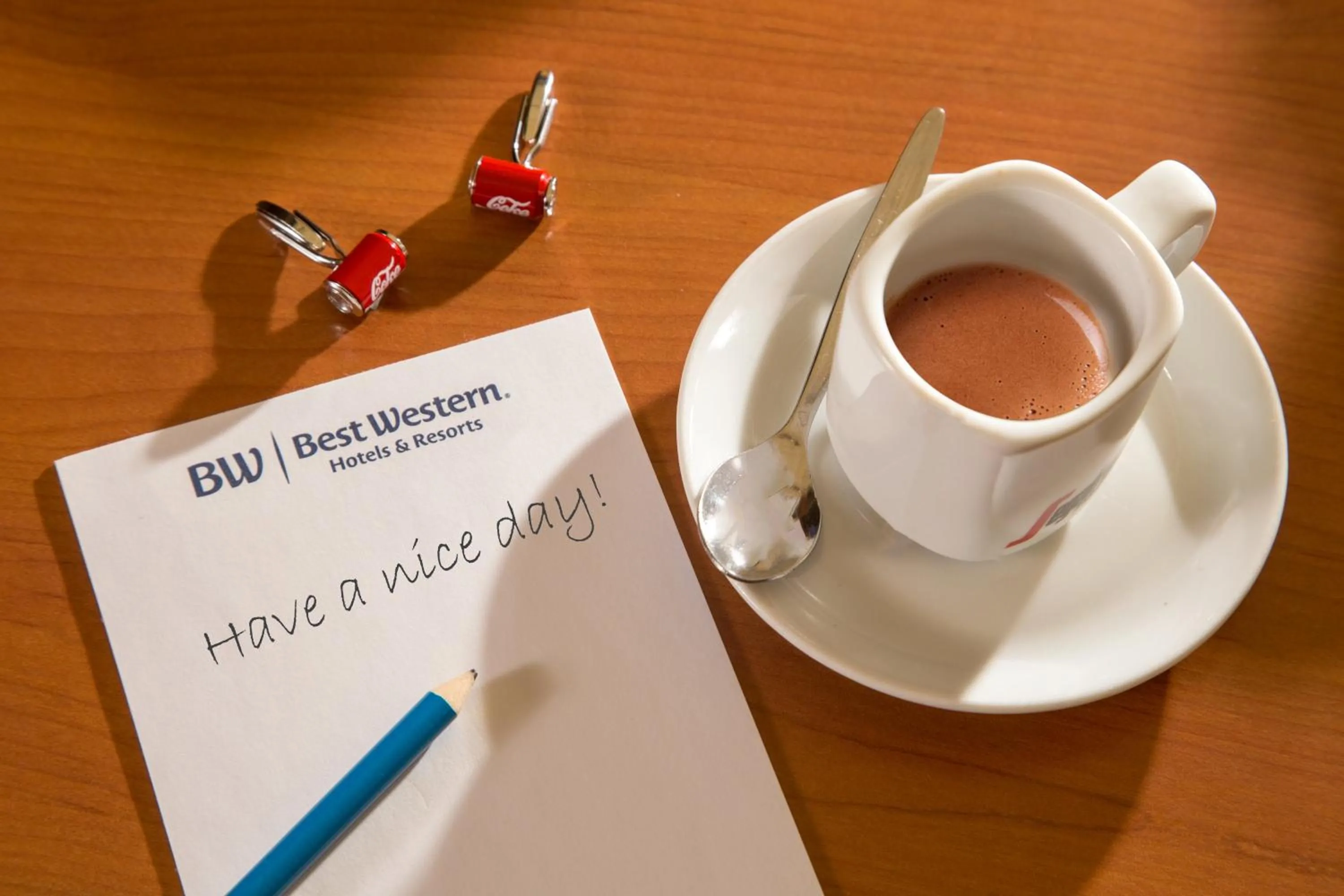 Decorative detail in Best Western Blu Hotel Roma