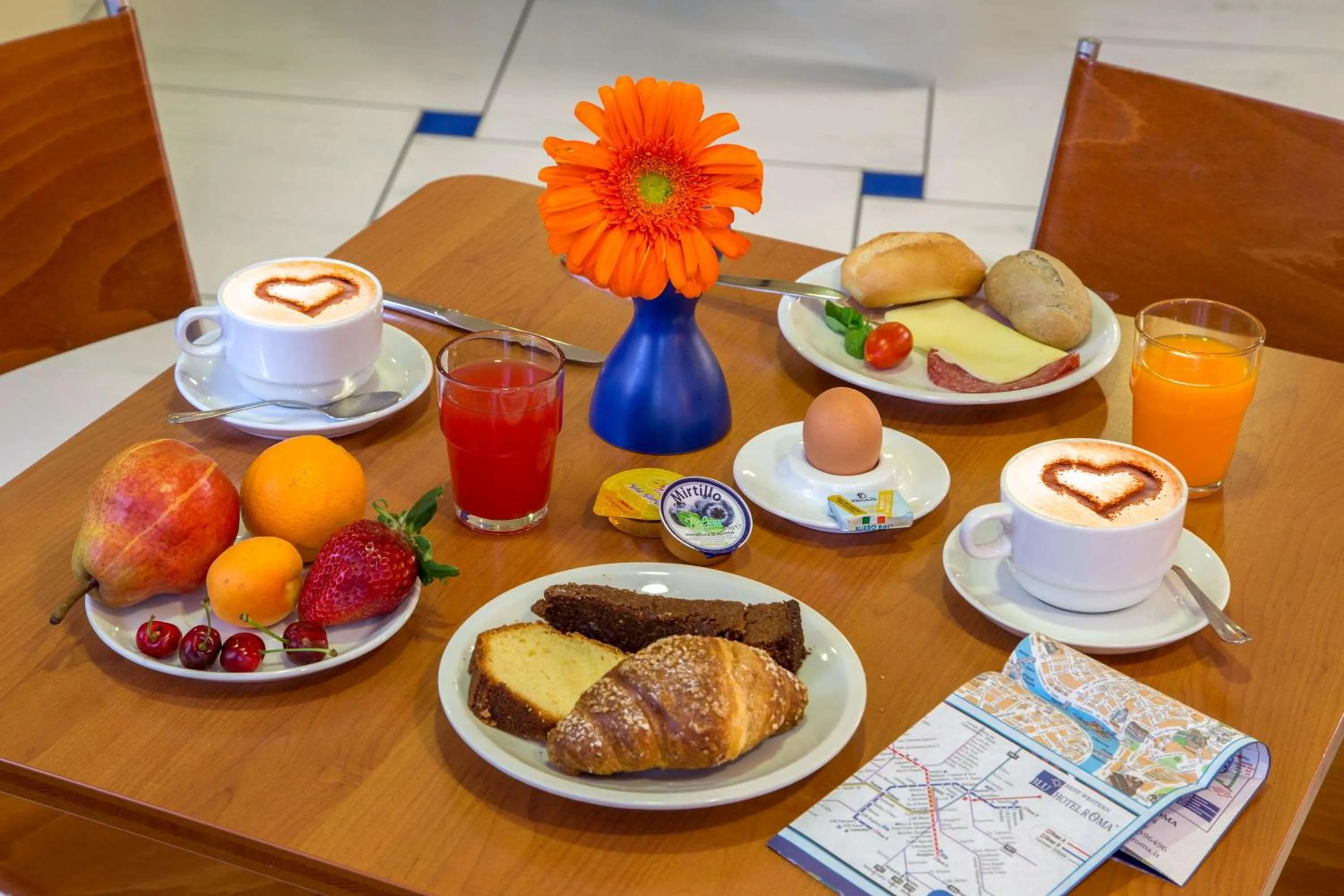 Restaurant/places to eat in Best Western Blu Hotel Roma