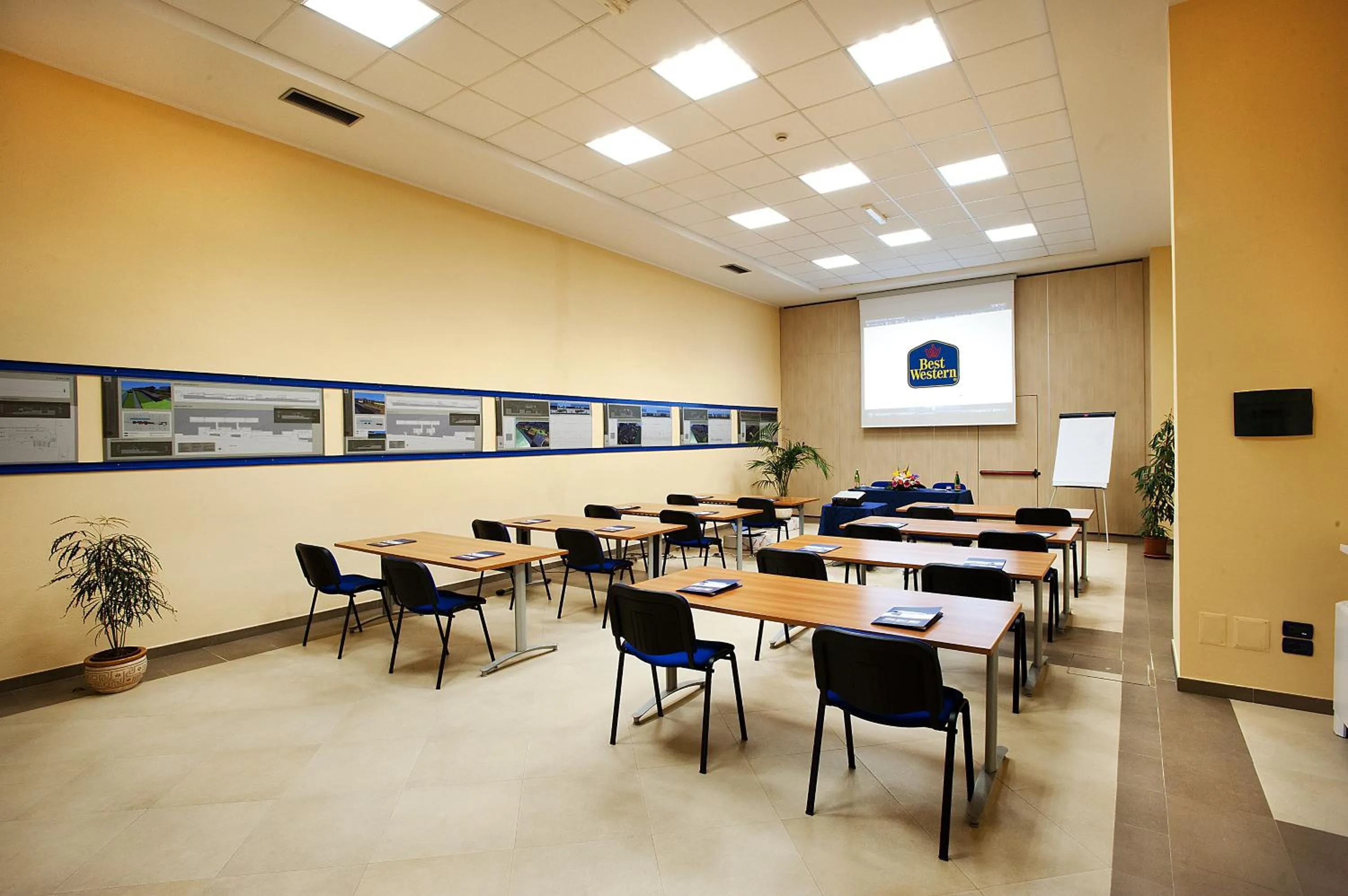 Meeting/conference room in Best Western Blu Hotel Roma