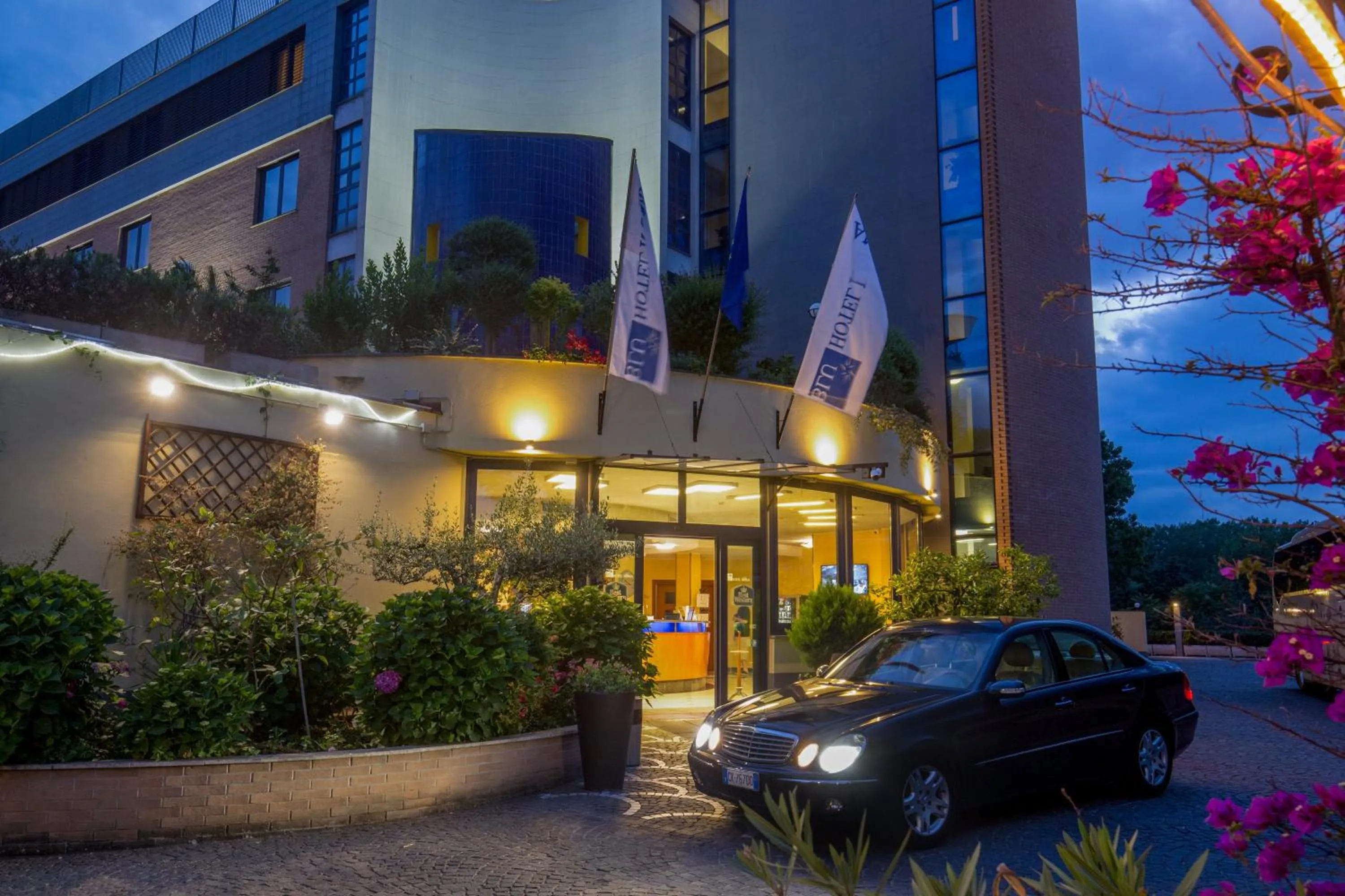 Facade/entrance in Best Western Blu Hotel Roma