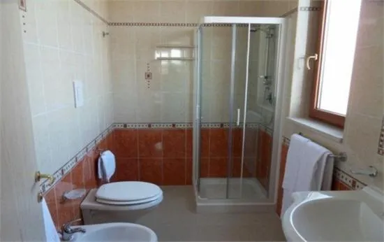 Bathroom in Hotel Belvedere