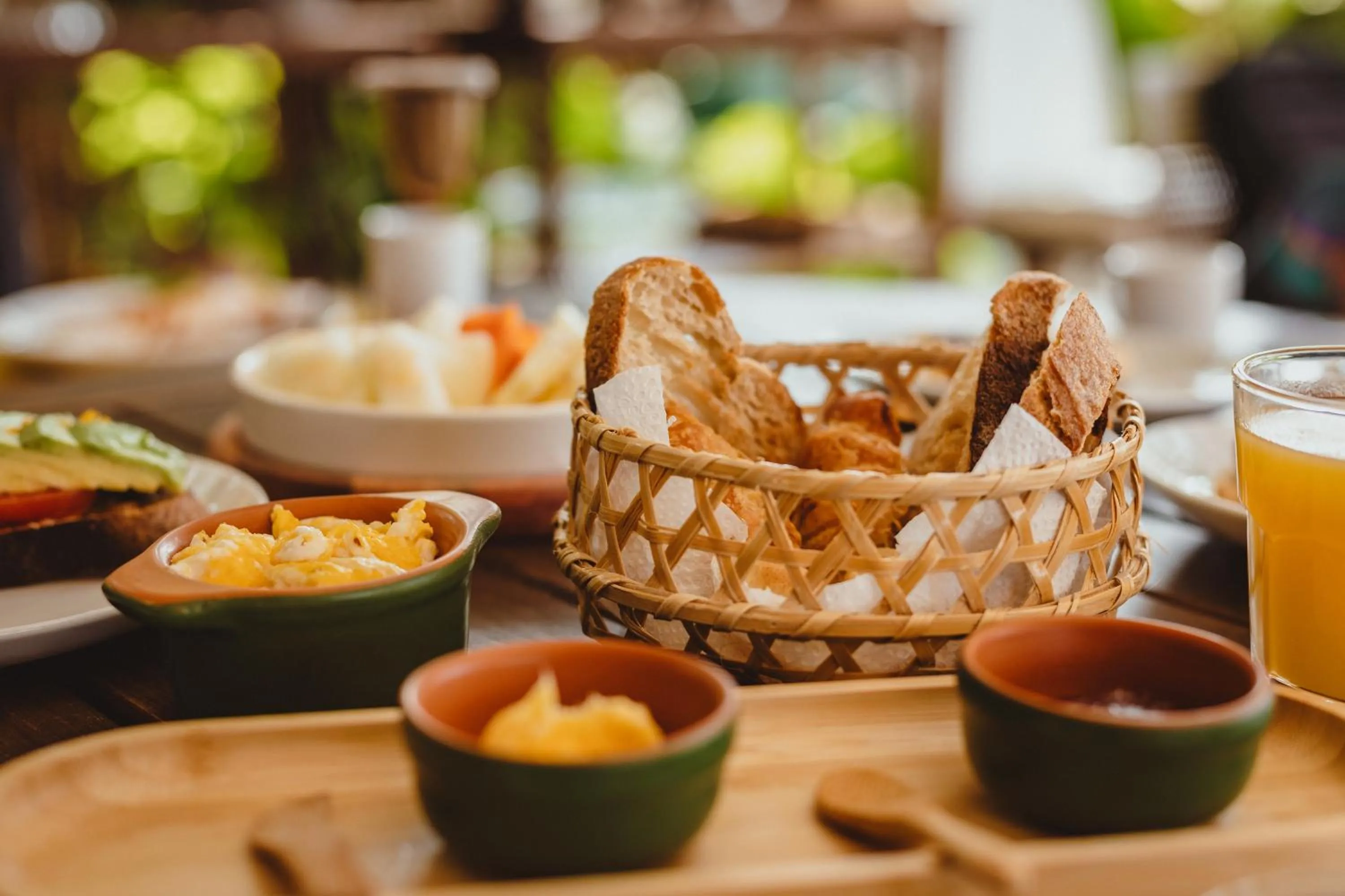 Food and drinks in Pousada Moana