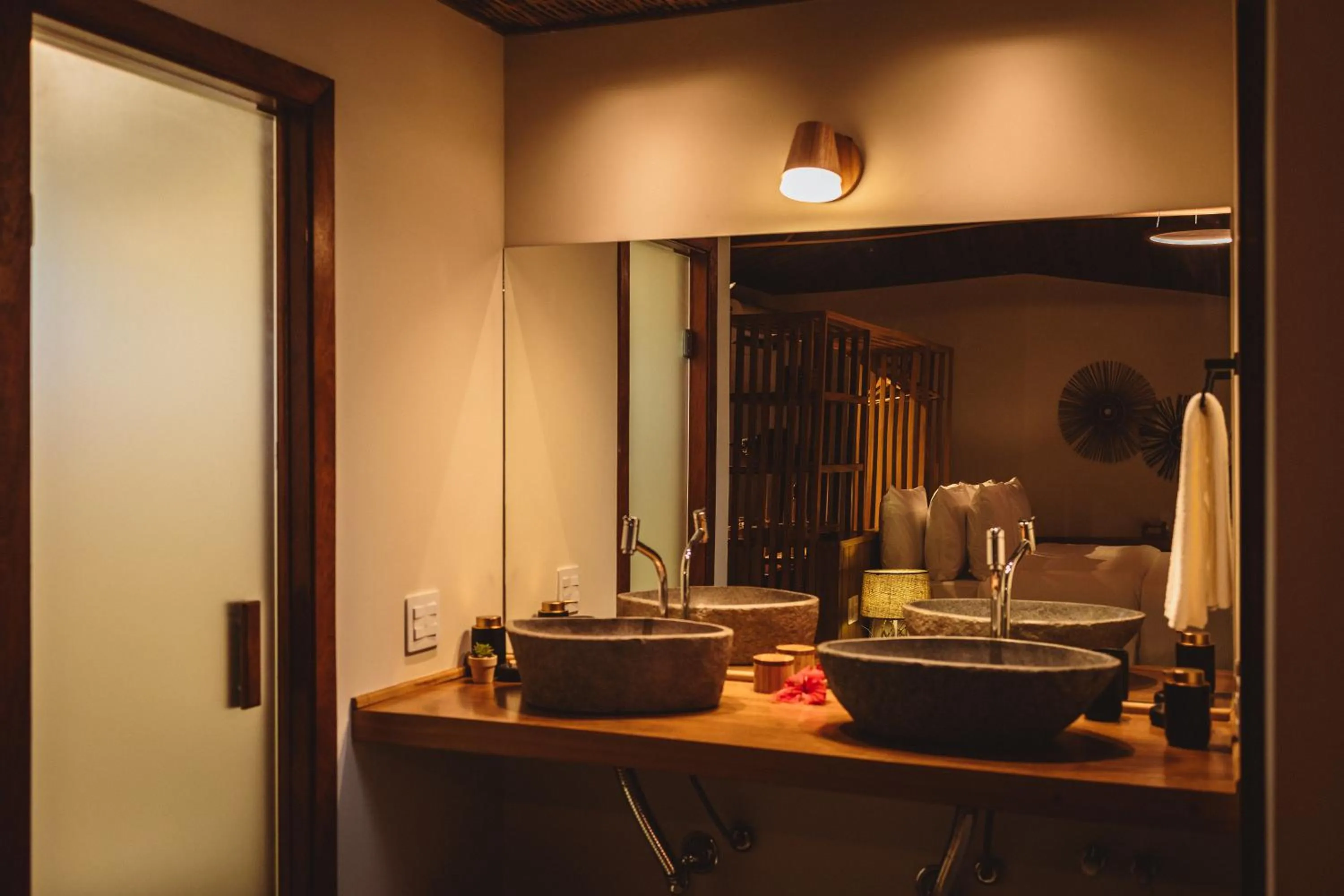 Bathroom in Pousada Moana