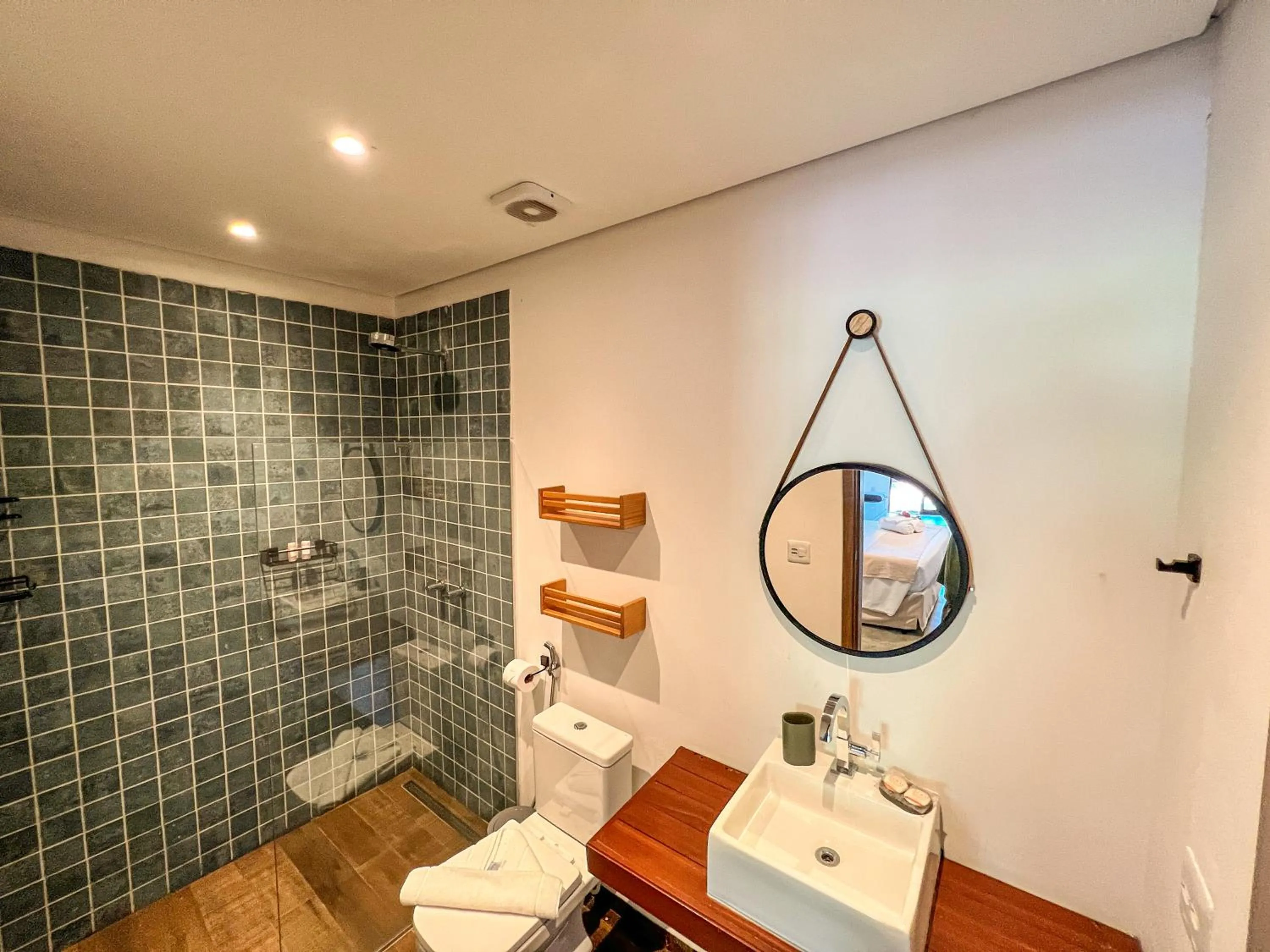 Shower in Pousada Moana