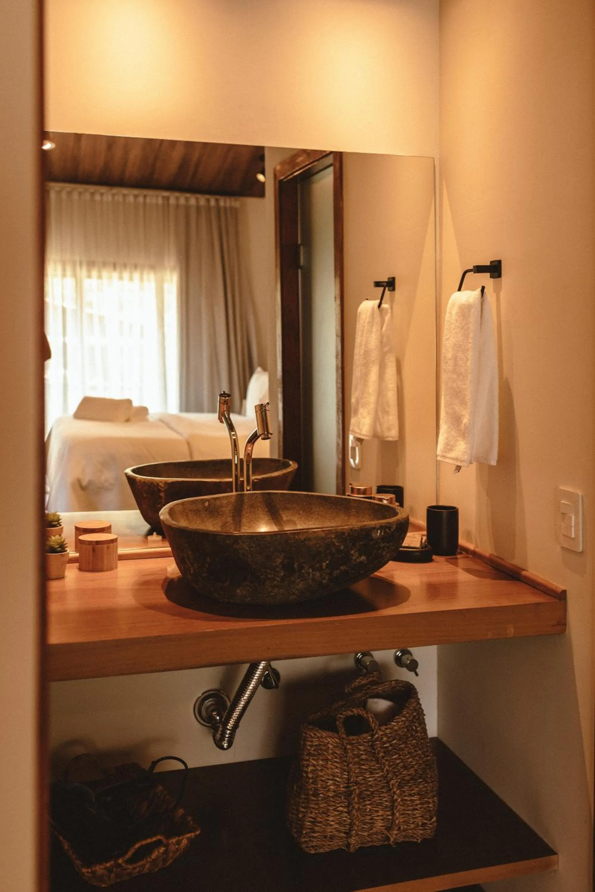 Bathroom in Pousada Moana