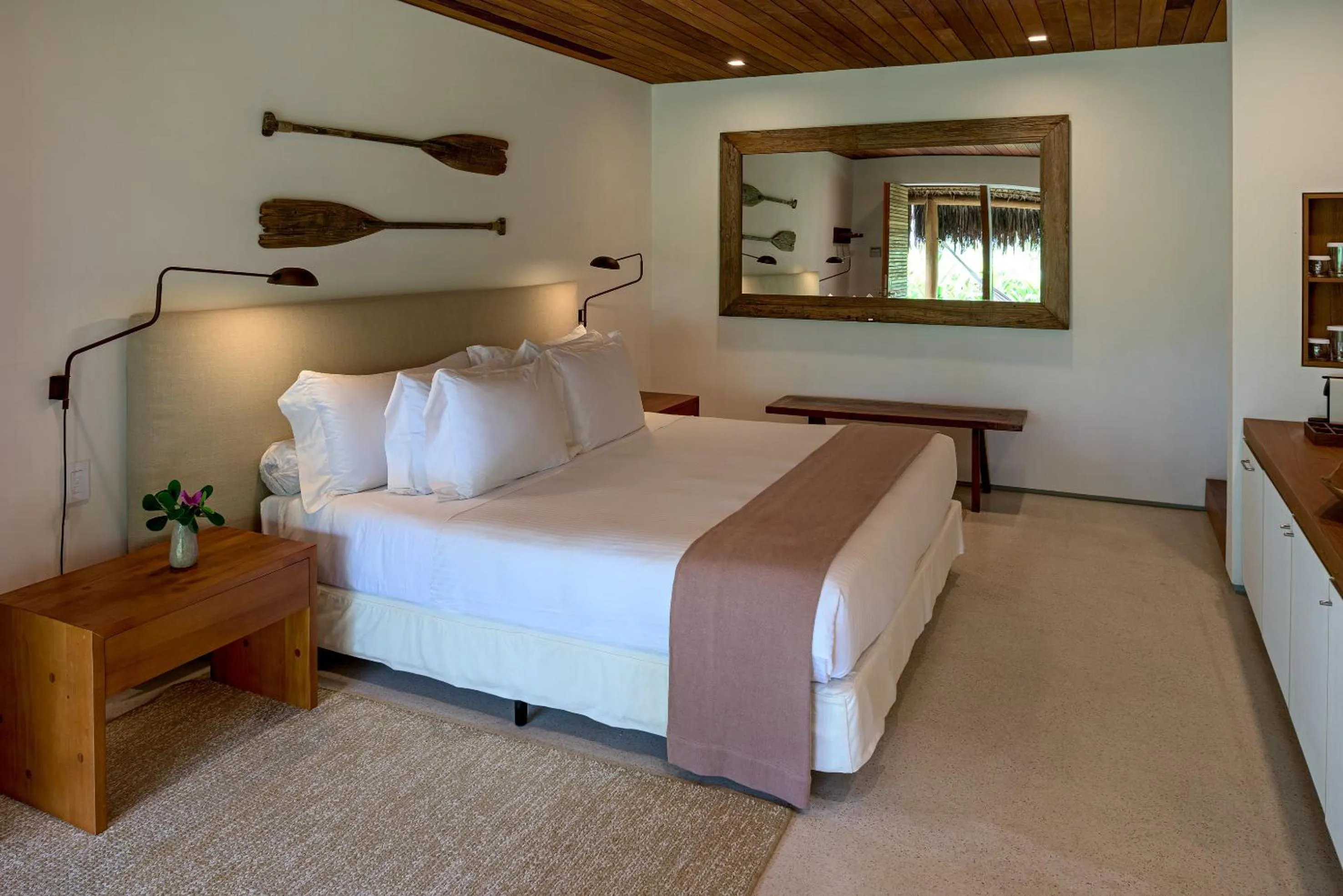 Bed in Hotel Fasano Trancoso