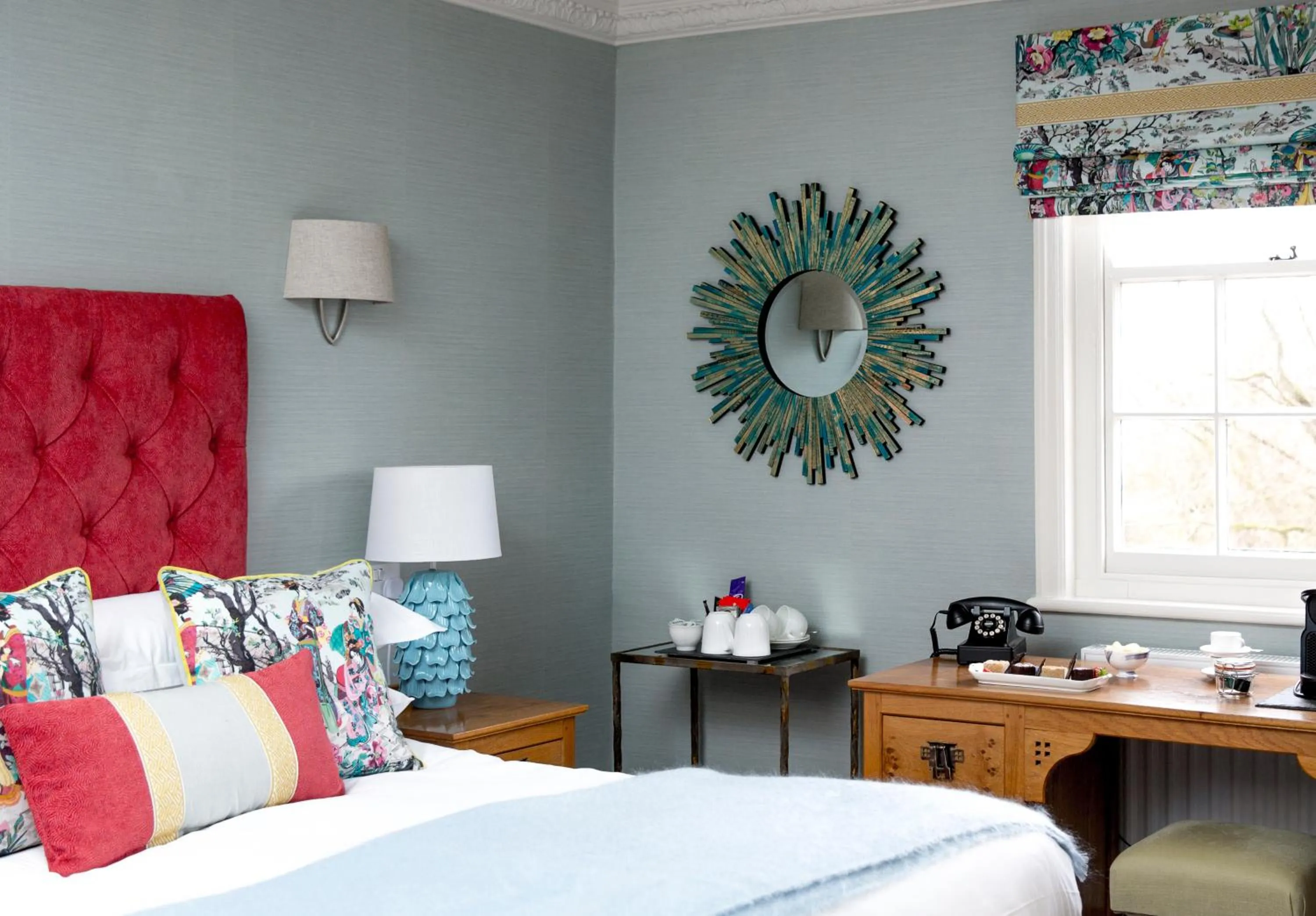 Coffee/tea facilities, Bed in Tickton Grange Hotel