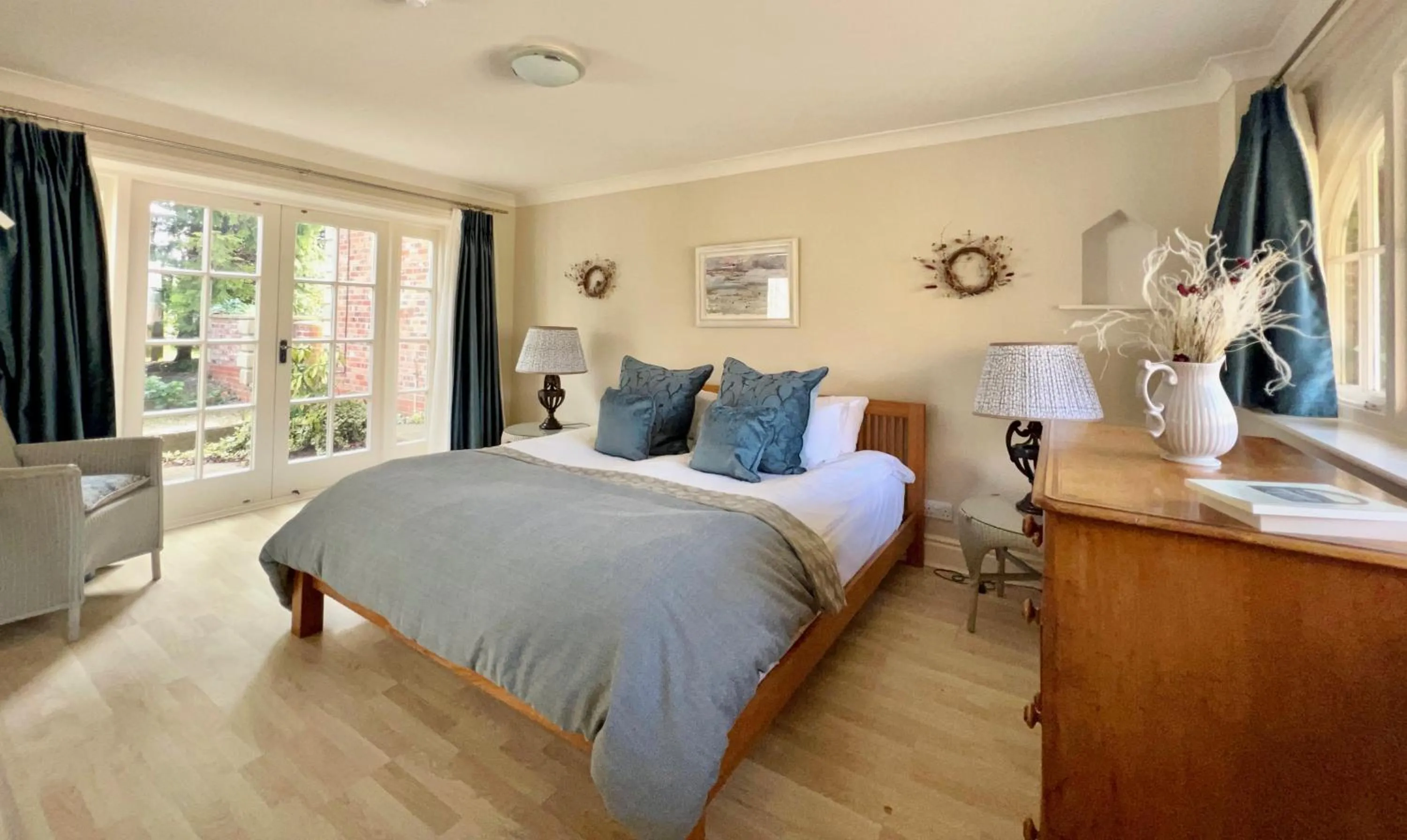 Bed in Tickton Grange Hotel