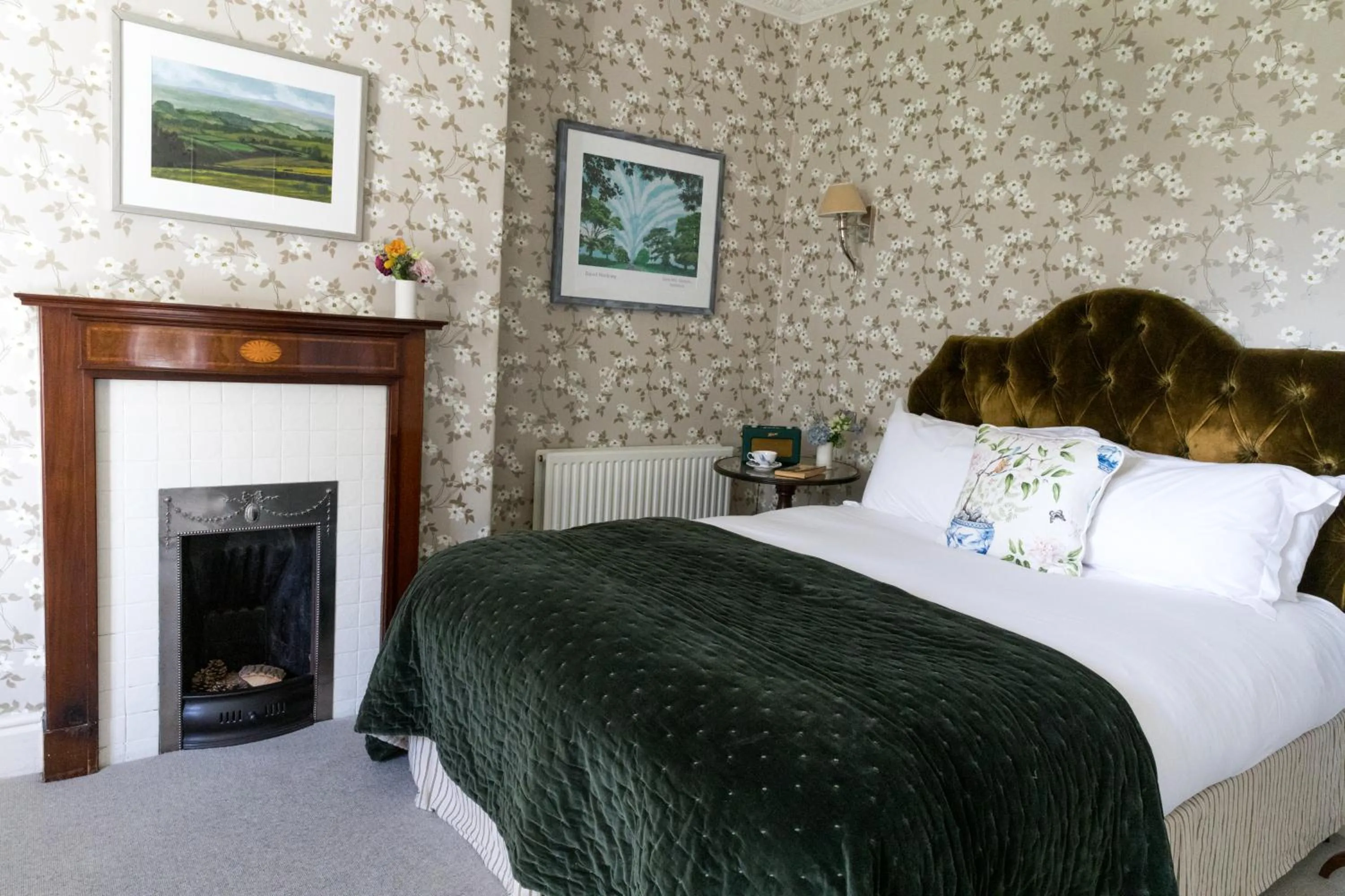 Bed in Tickton Grange Hotel