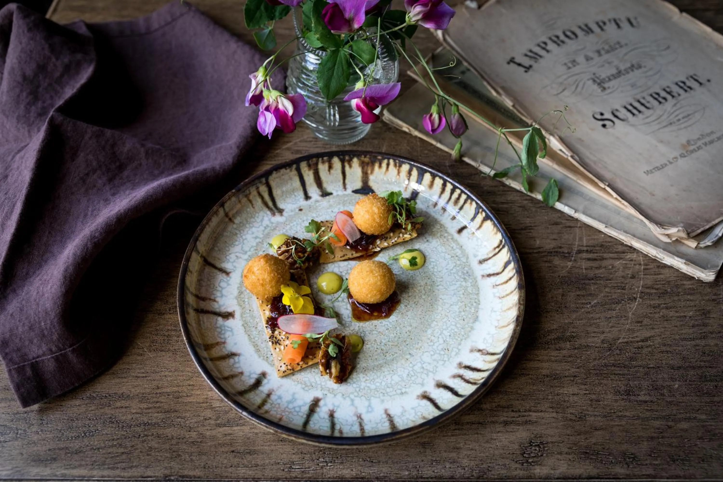 Food close-up in Tickton Grange Hotel