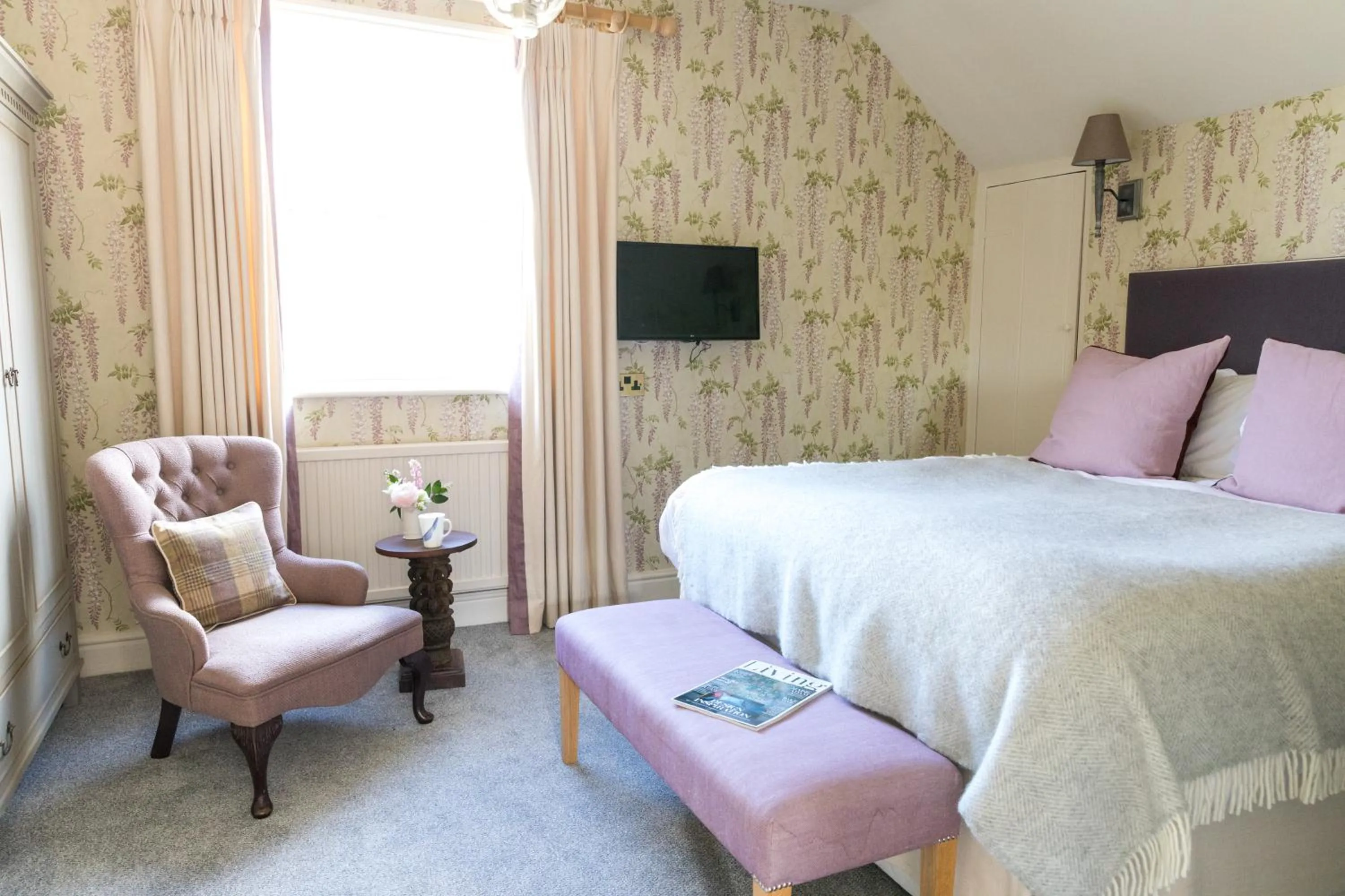 Bed in Tickton Grange Hotel