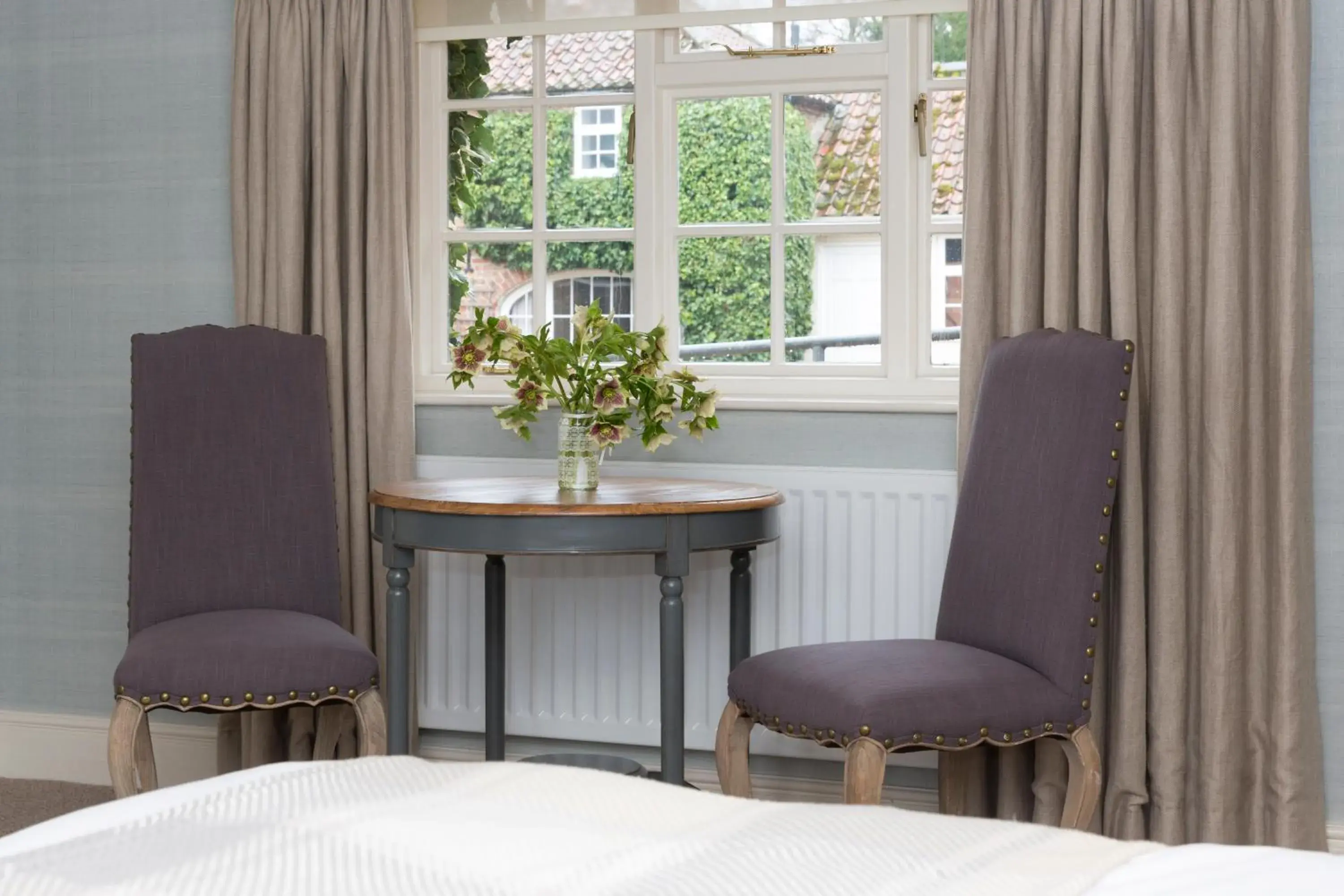 View (from property/room), Bed in Tickton Grange Hotel View (from property/room), Bed in Tickton Grange Hotel