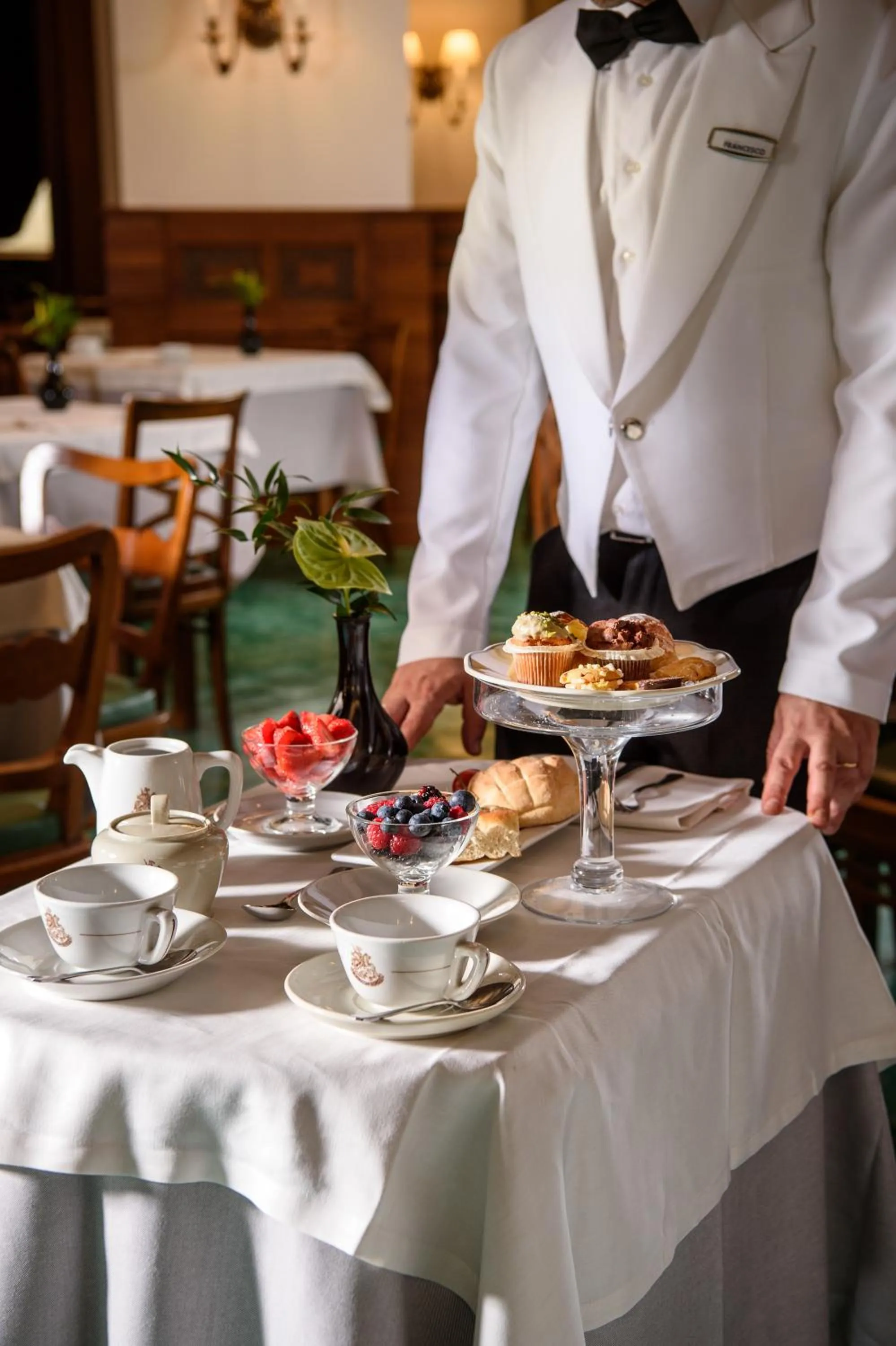 Restaurant/places to eat in Bettoja Hotel Atlantico