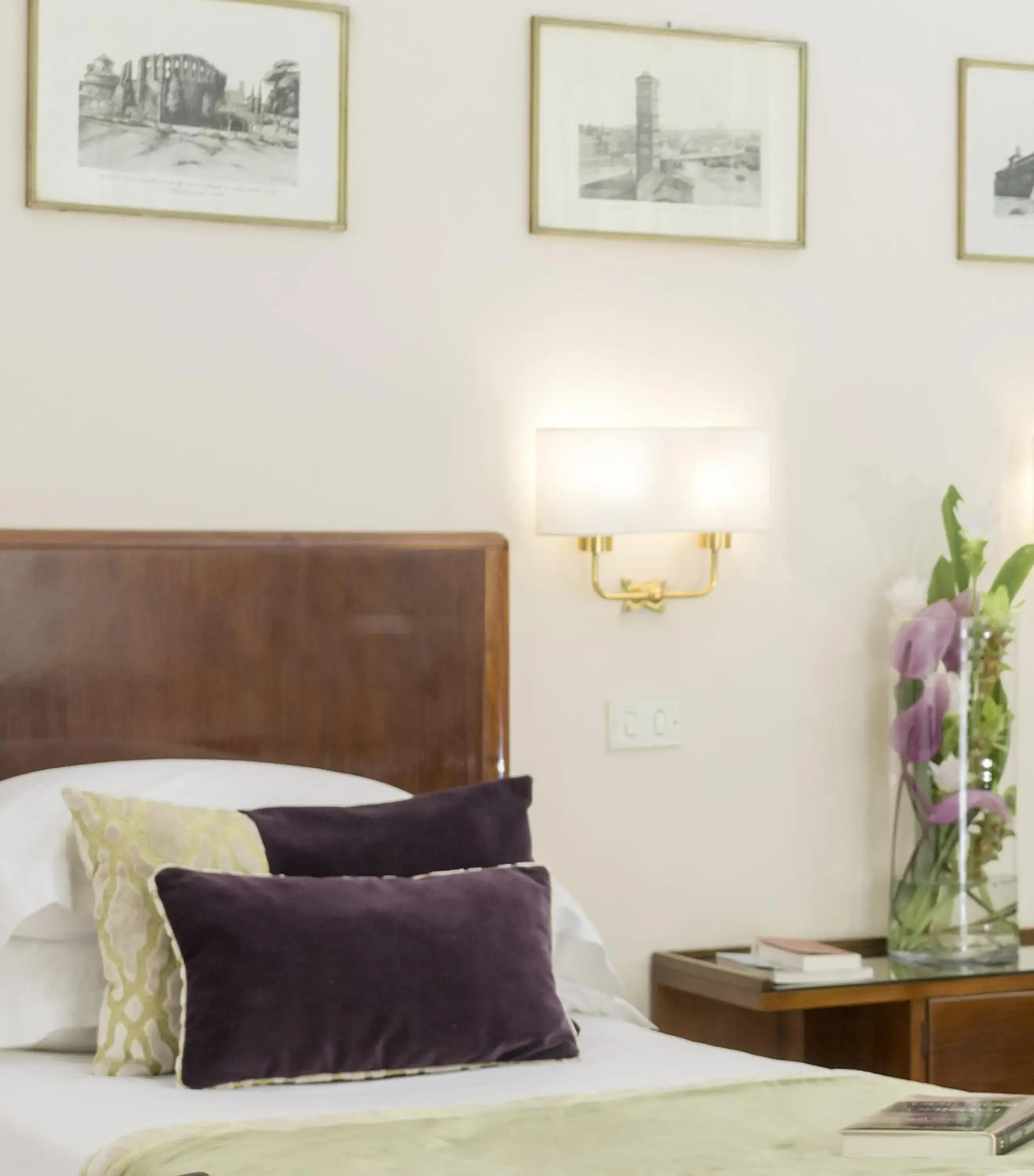 Bed in Bettoja Hotel Atlantico Bed in Bettoja Hotel Atlantico