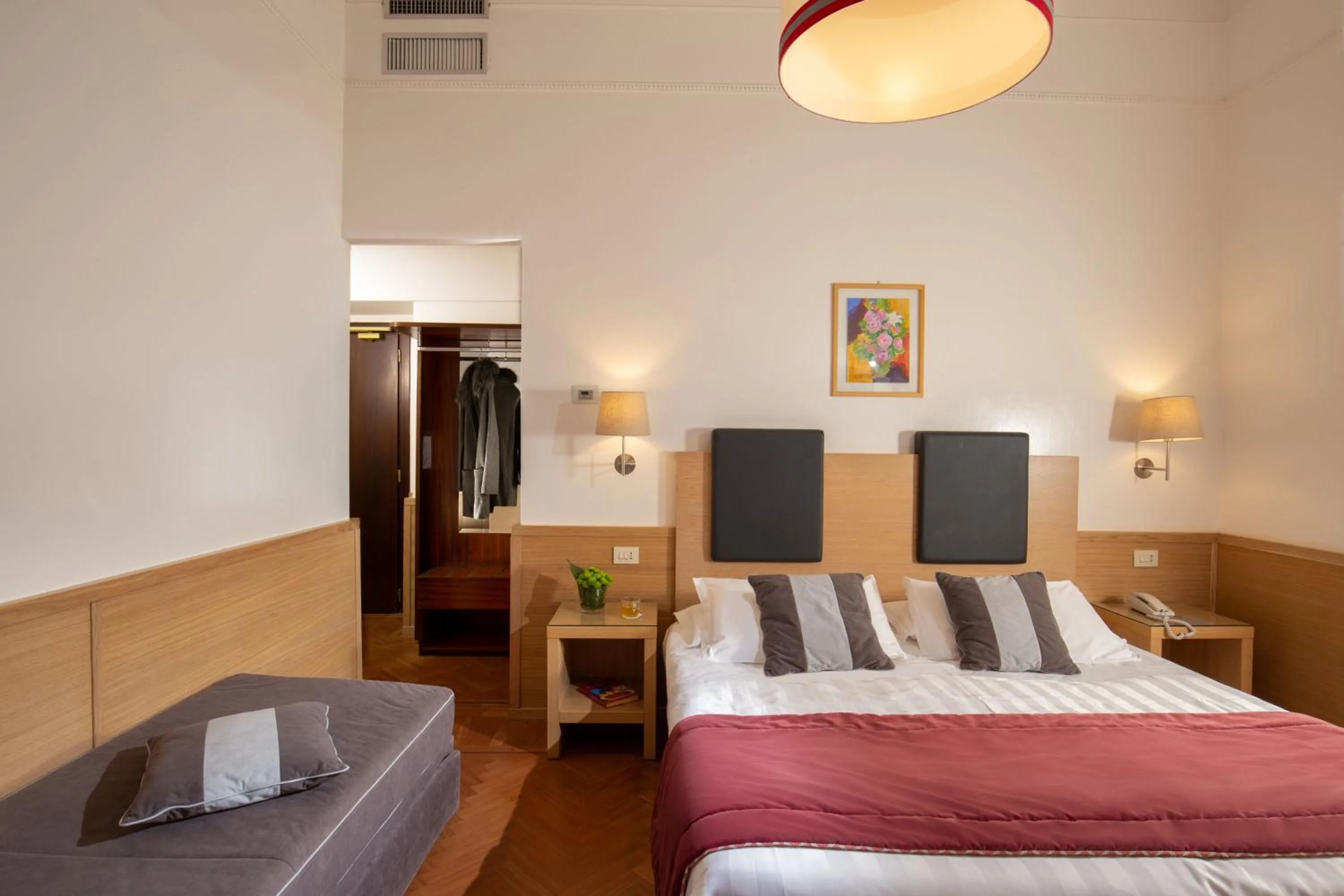Bedroom, Bed in Hotel Nord Nuova Roma