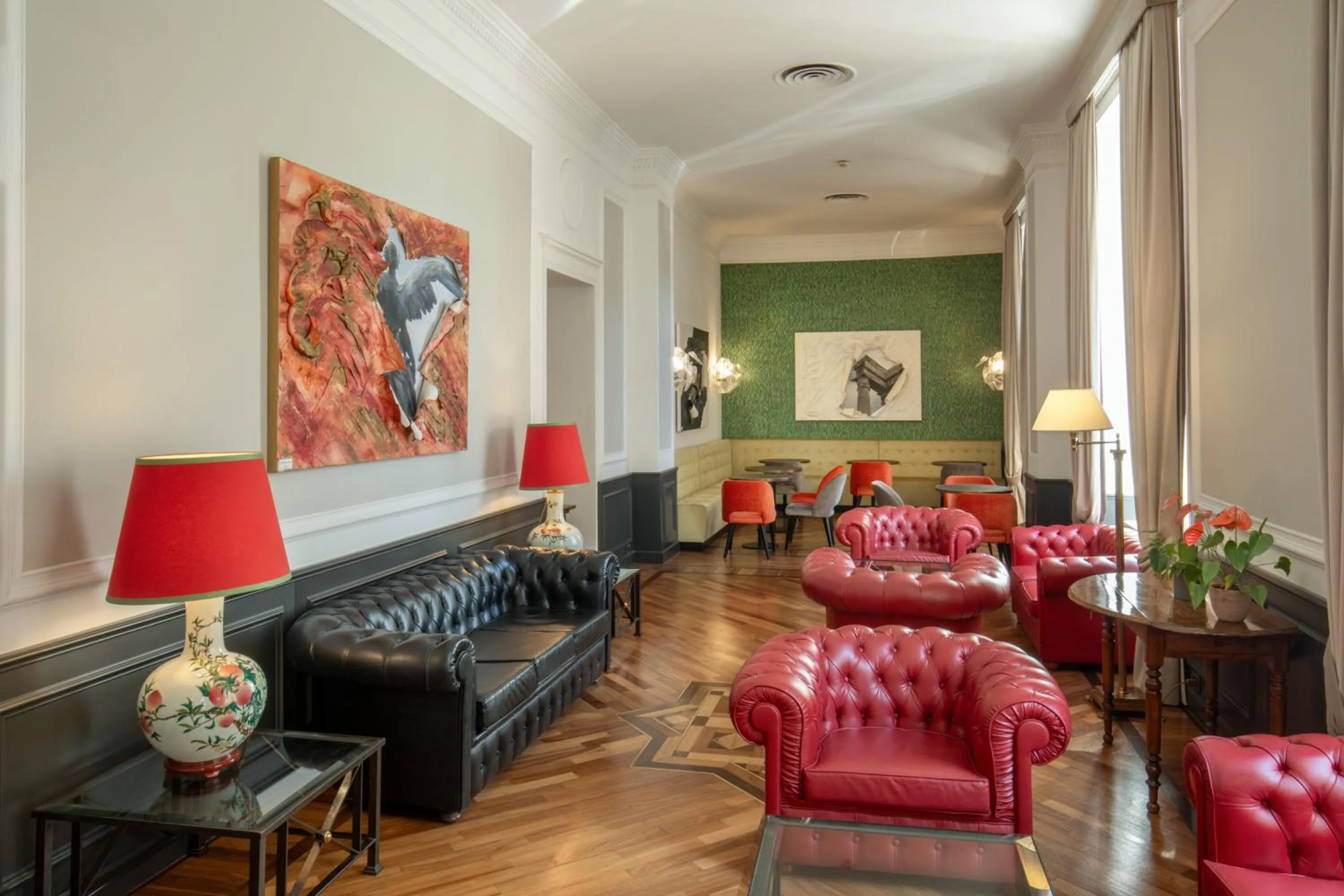 Lobby or reception in Hotel Nord Nuova Roma