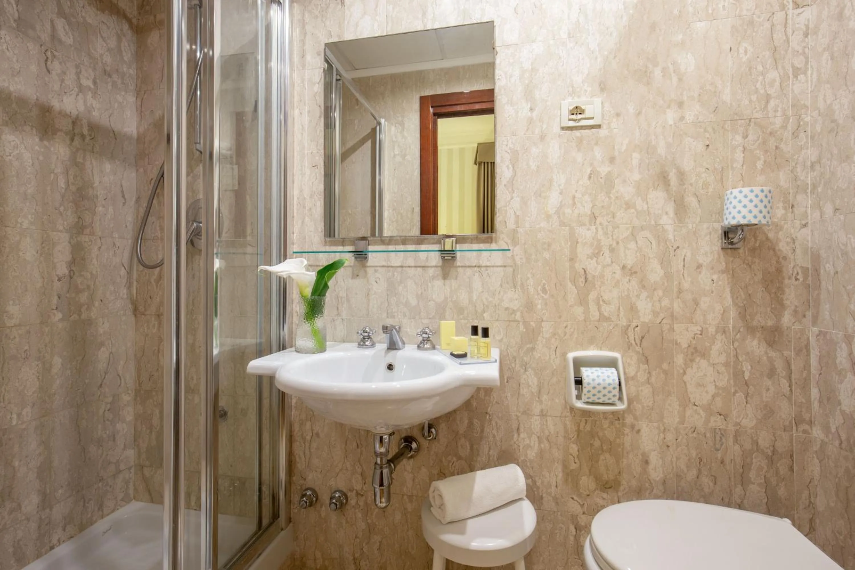 Bathroom in Hotel Nord Nuova Roma