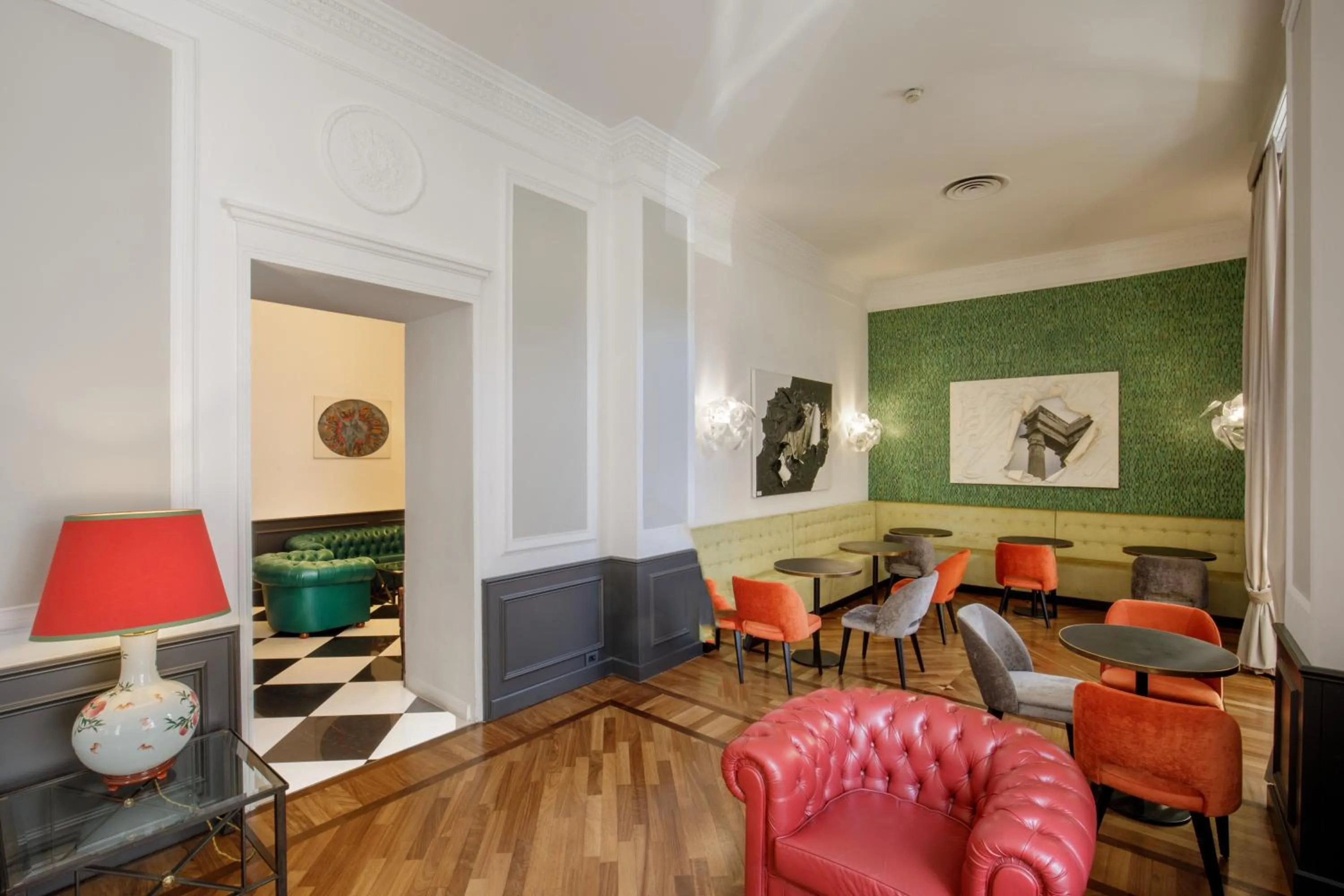 Lobby or reception in Hotel Nord Nuova Roma