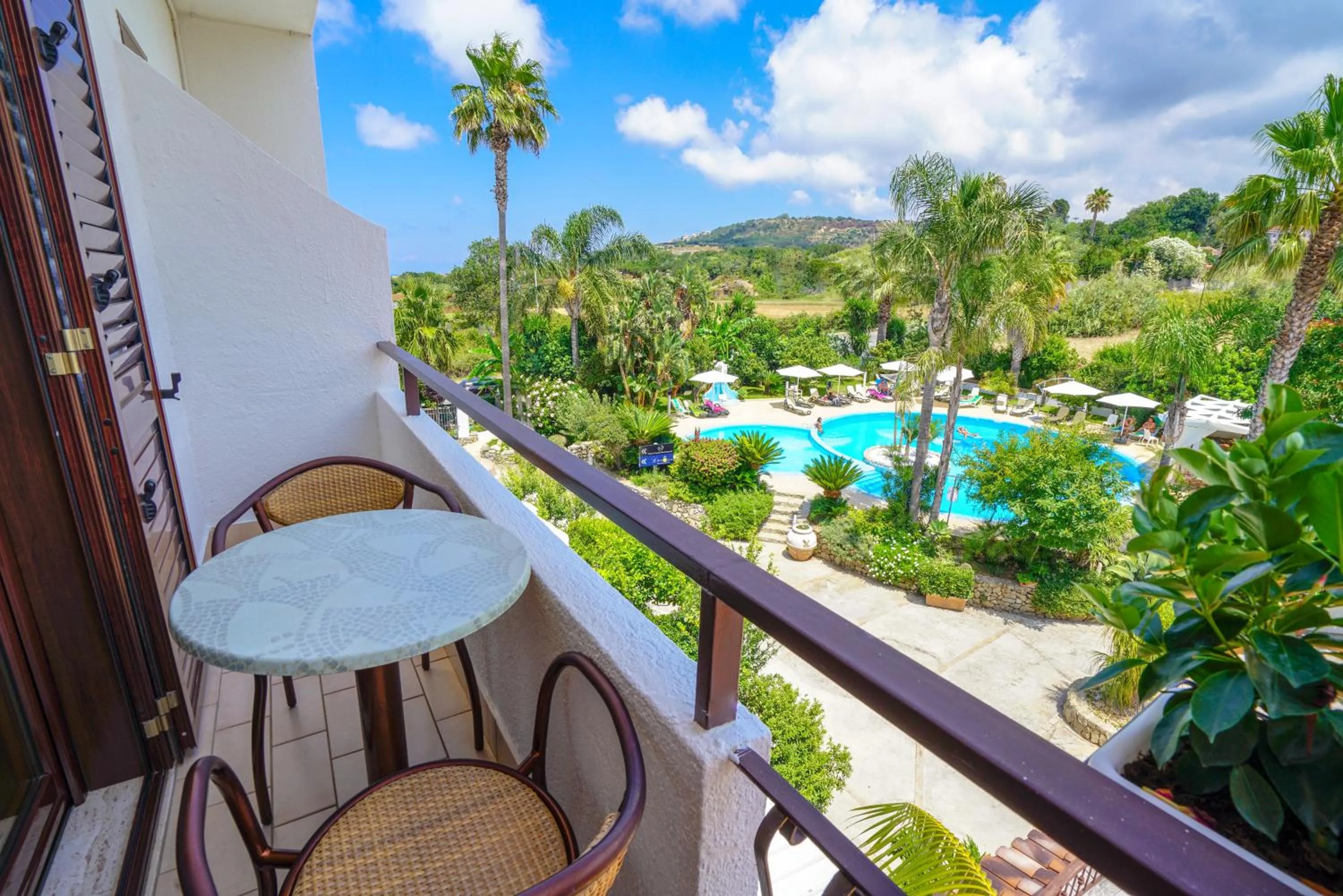 Balcony/Terrace in La Bussola Hotel Calabria
