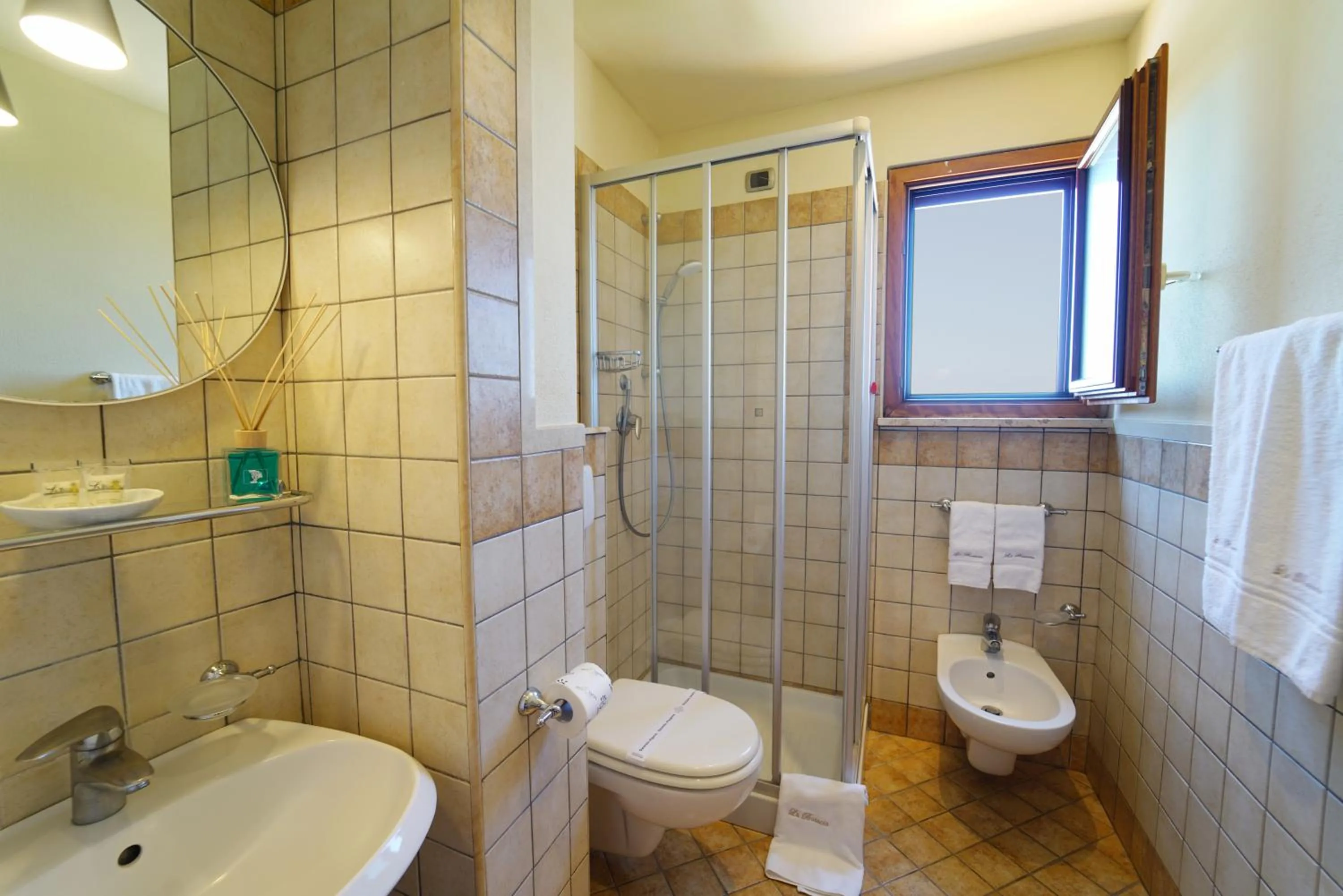 Bathroom in La Bussola Hotel Calabria